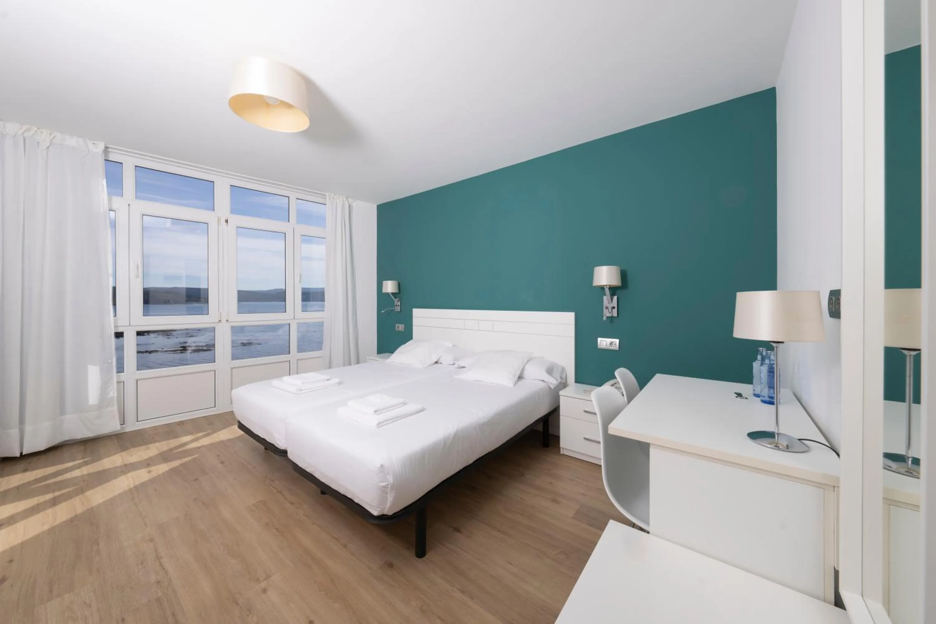 Bed in Hotel Mar de Fisterra