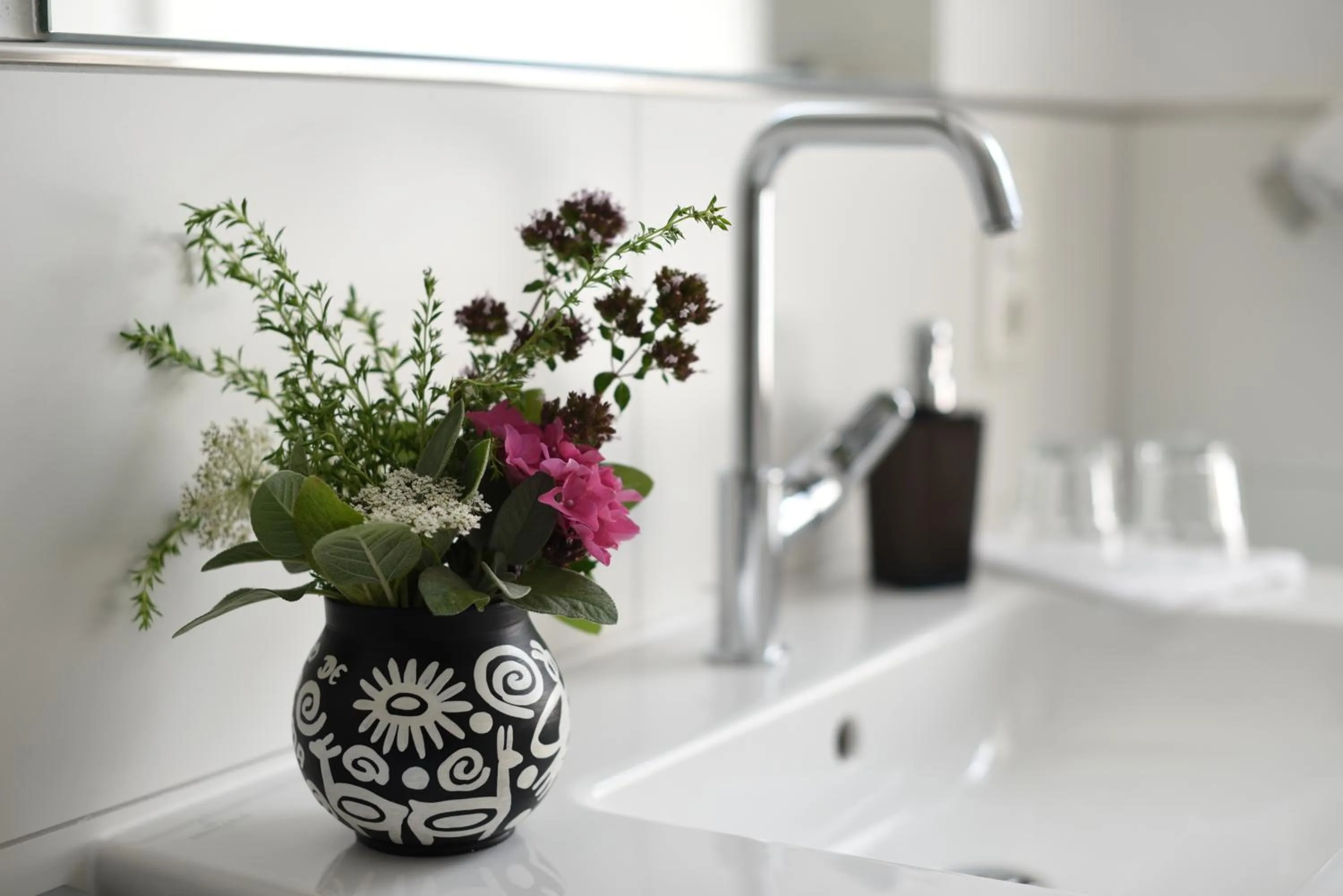 Bathroom in Weingut und Gästehaus Zilliken
