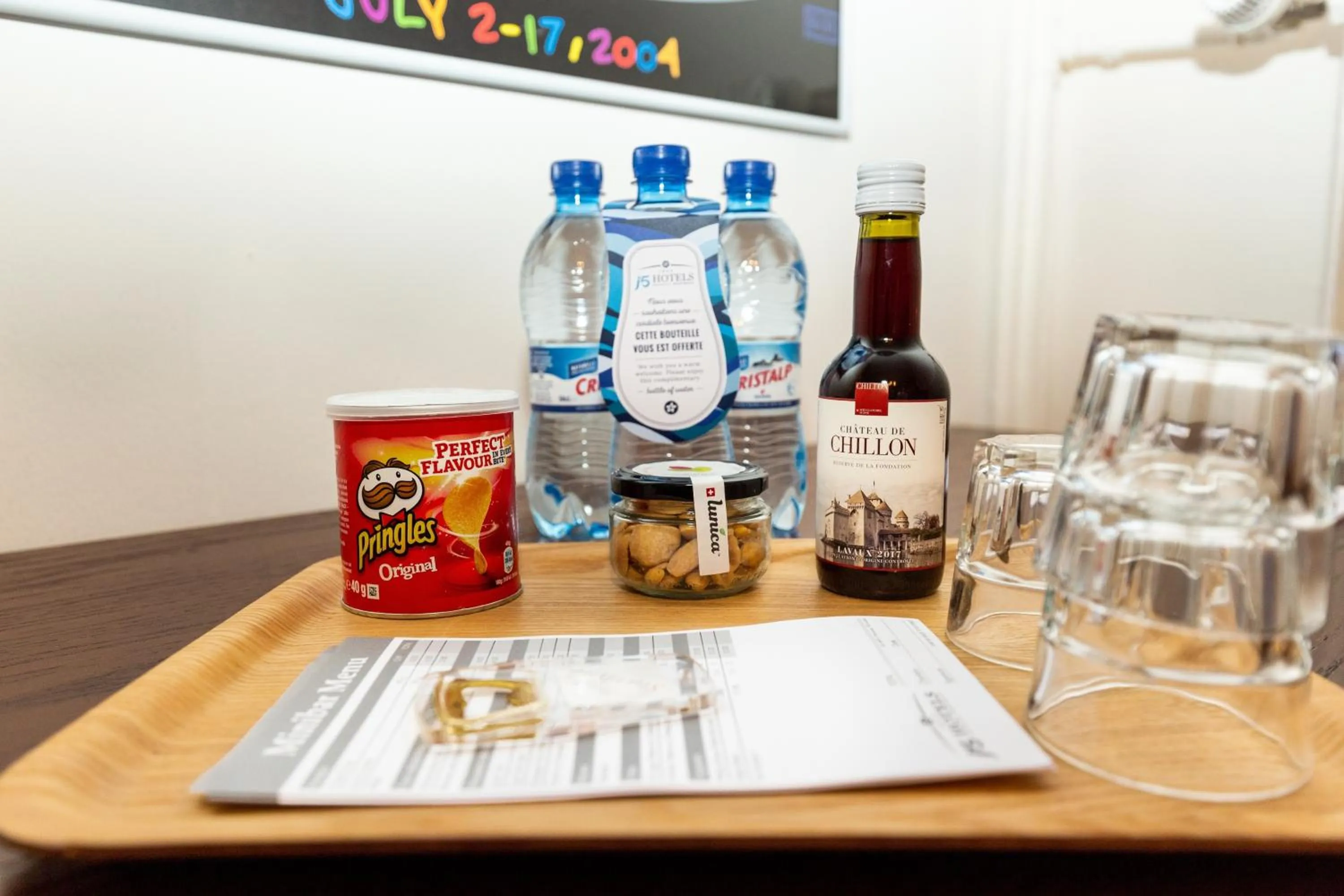 Food and drinks in J5 Hotels Helvetie & La Brasserie