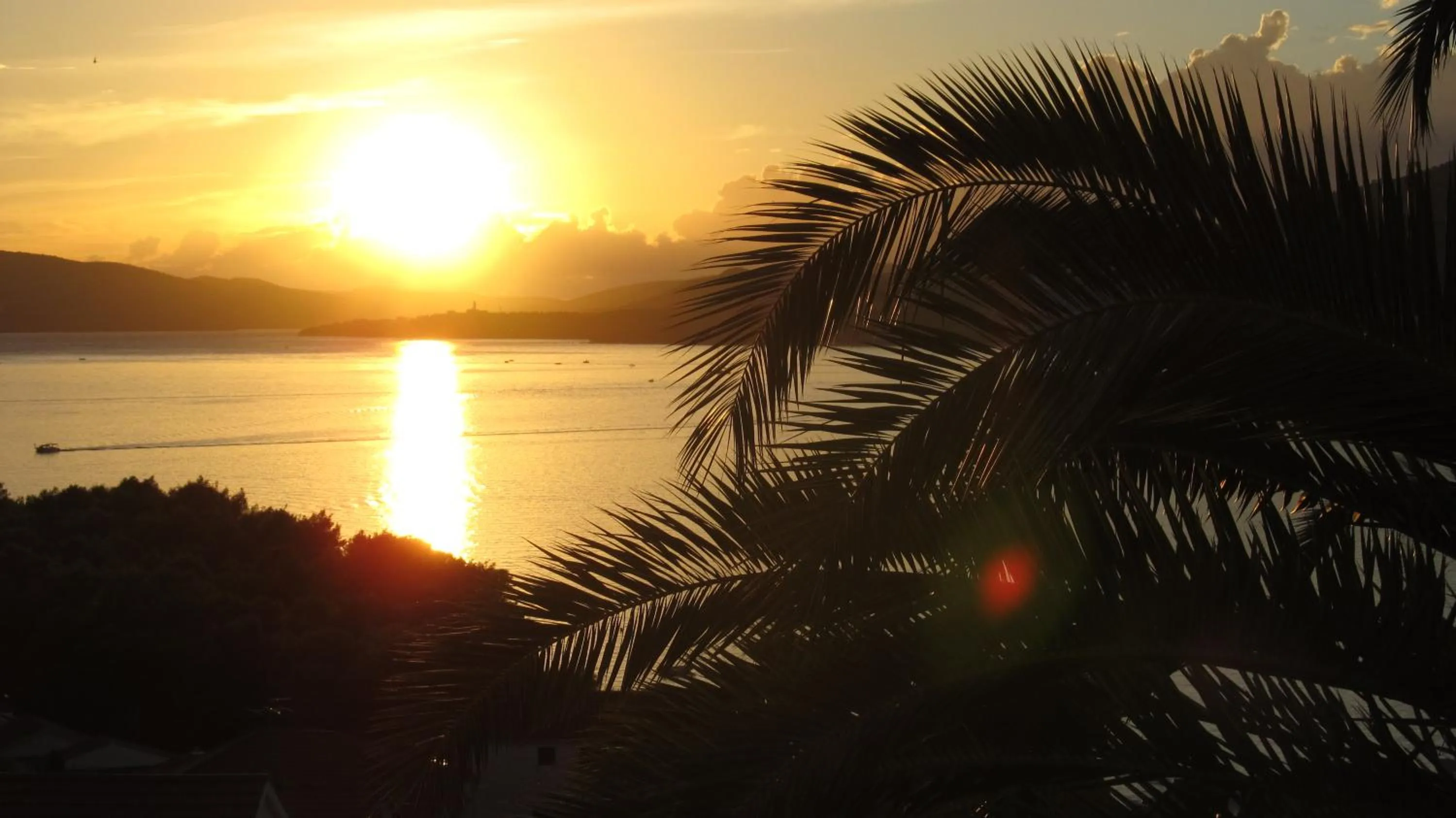 View (from property/room) in Beautiful apartment for two persons with sea view in Trogir near the beach