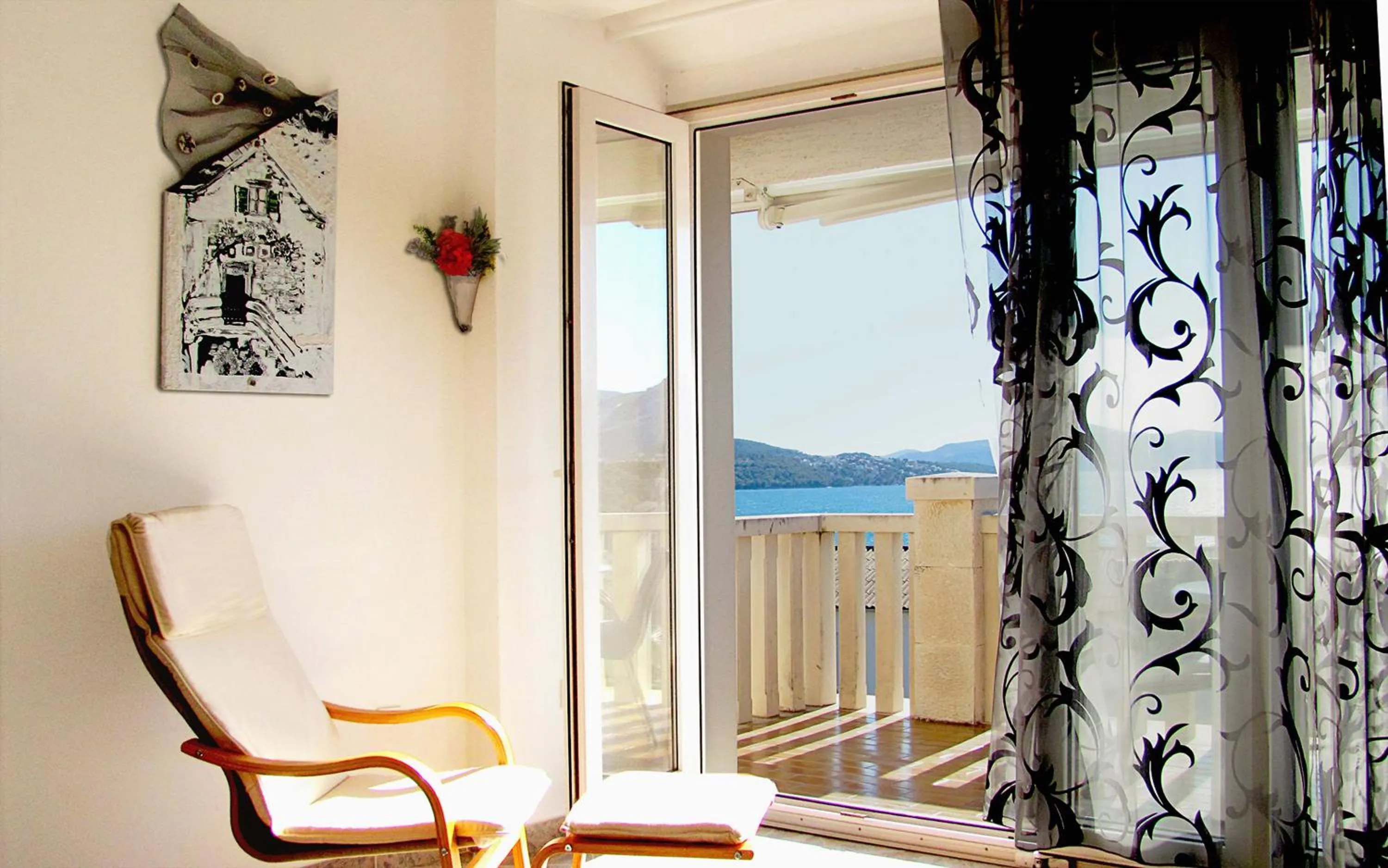 Restaurant/places to eat in Beautiful apartment for two persons with sea view in Trogir near the beach