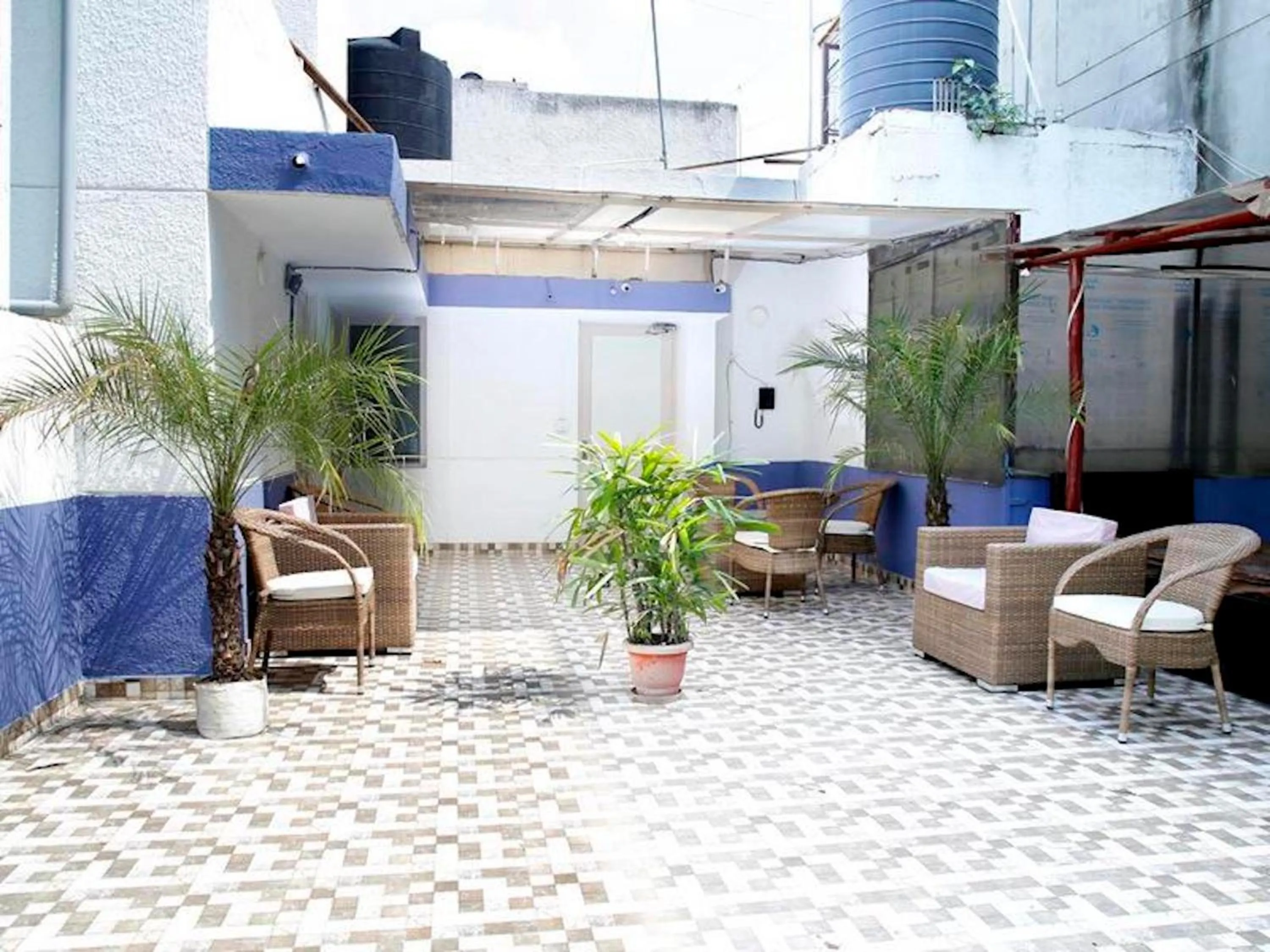 Balcony/Terrace in Maplewood Guest House, Neeti Bagh, New Delhiit is a Boutiqu Guest House - Room 4