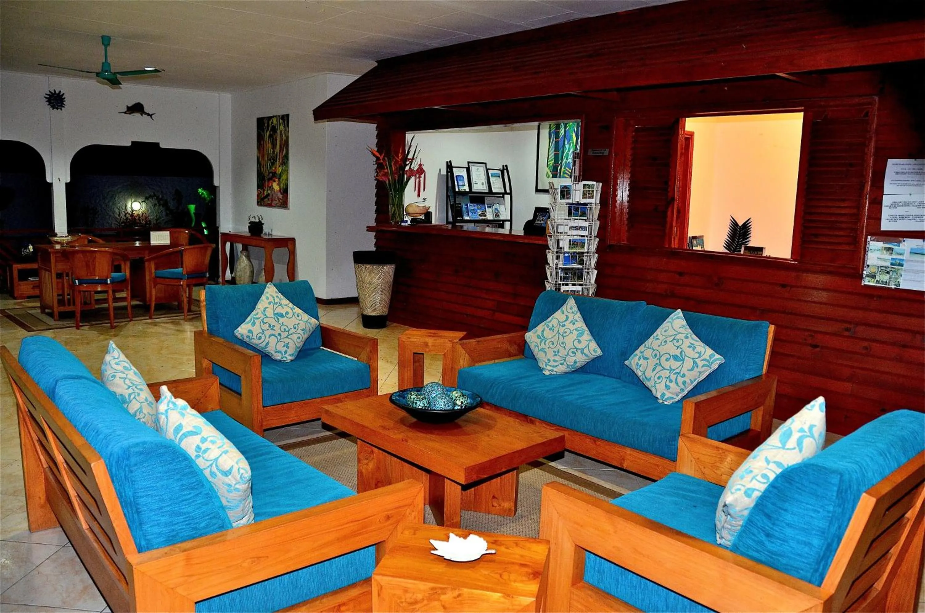 Lobby or reception in Villas de Mer