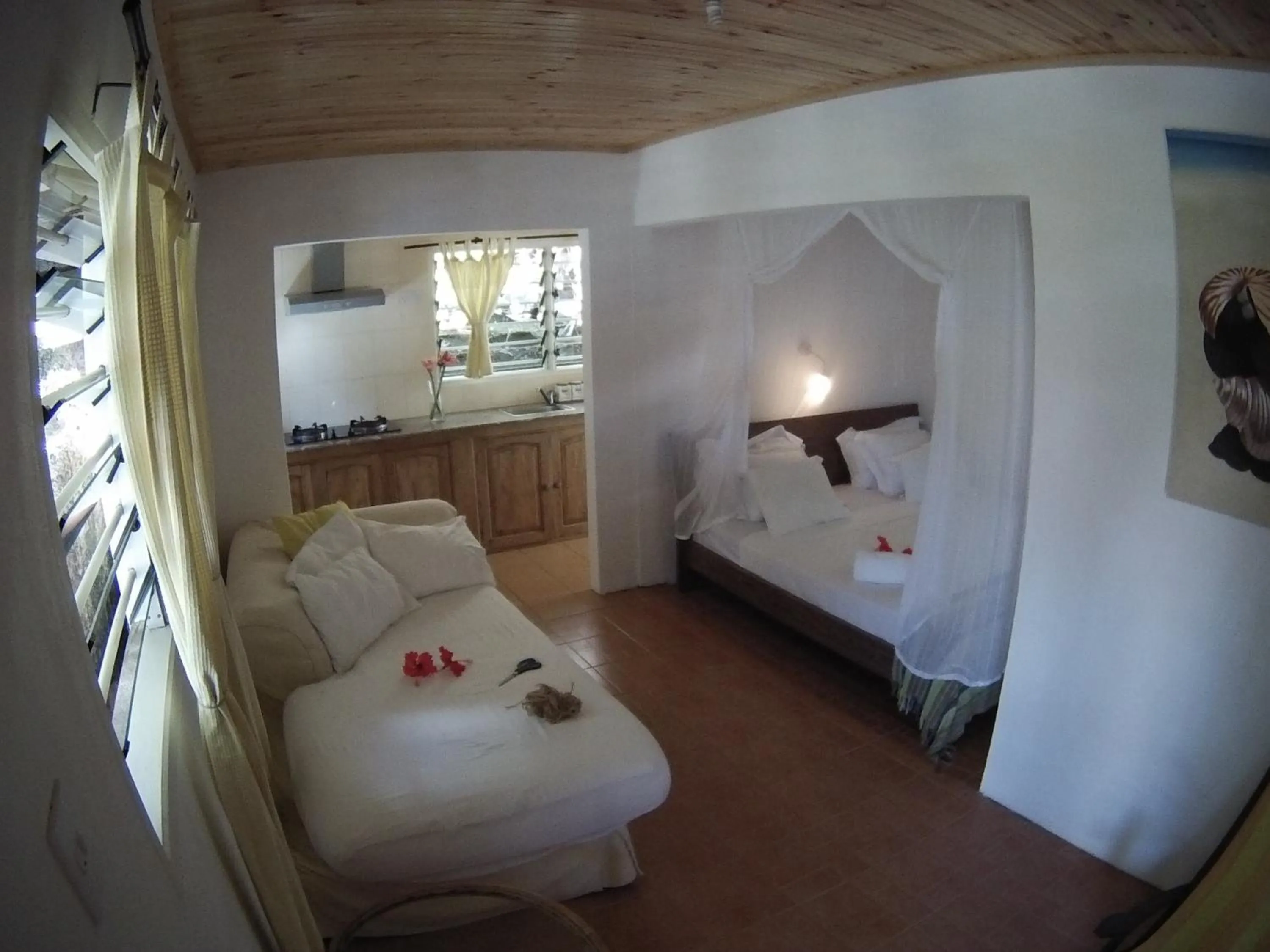 Bedroom, Bed in Kokogrove Chalets