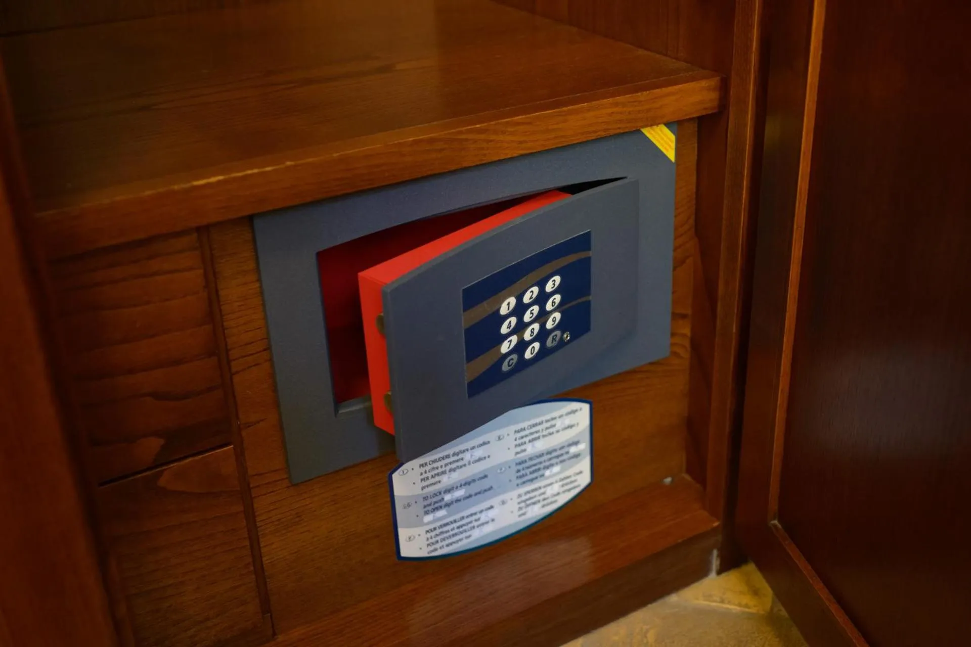 safe in Casa I Cappuccini