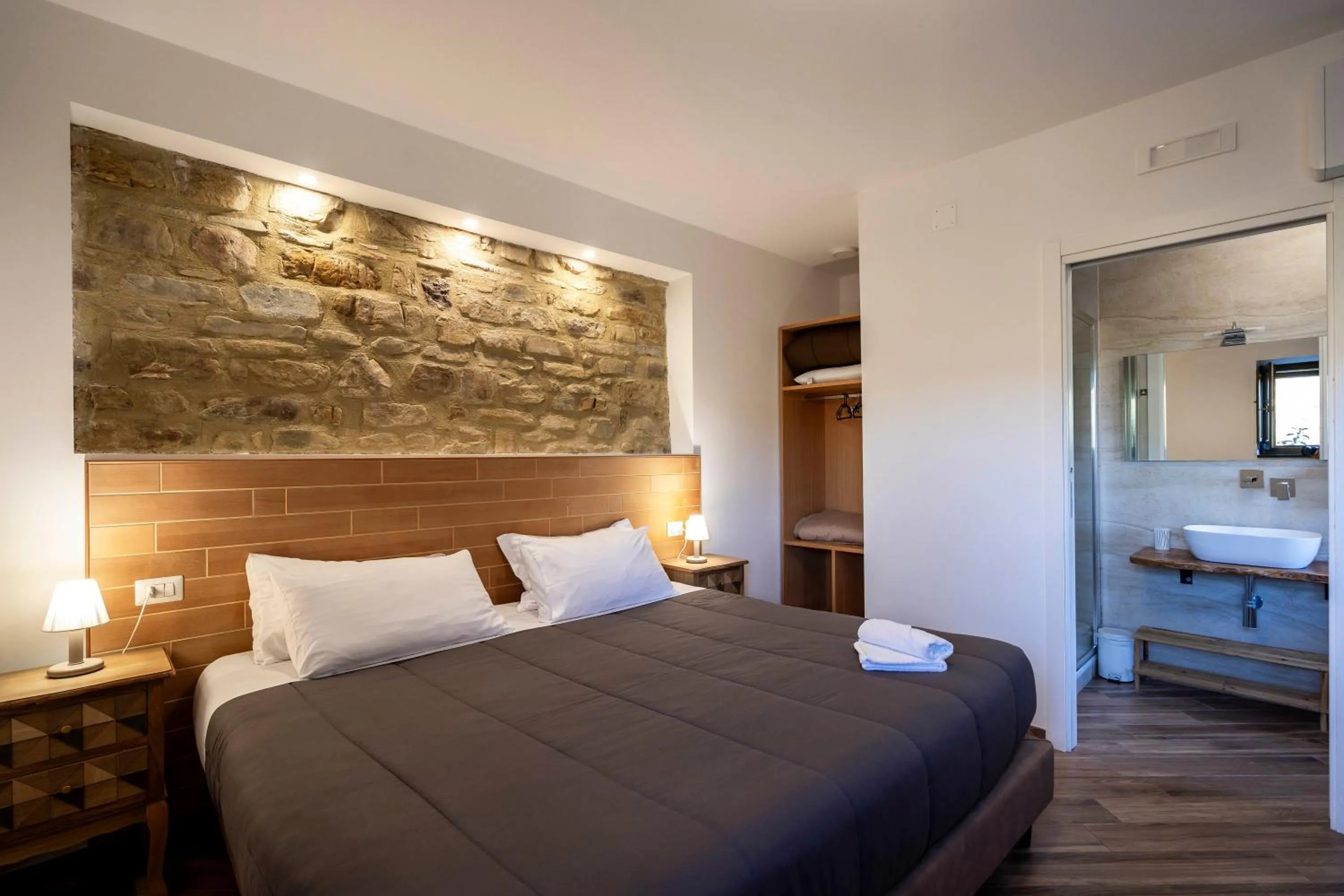 Bedroom, Bed in Le Querce Farmhouse