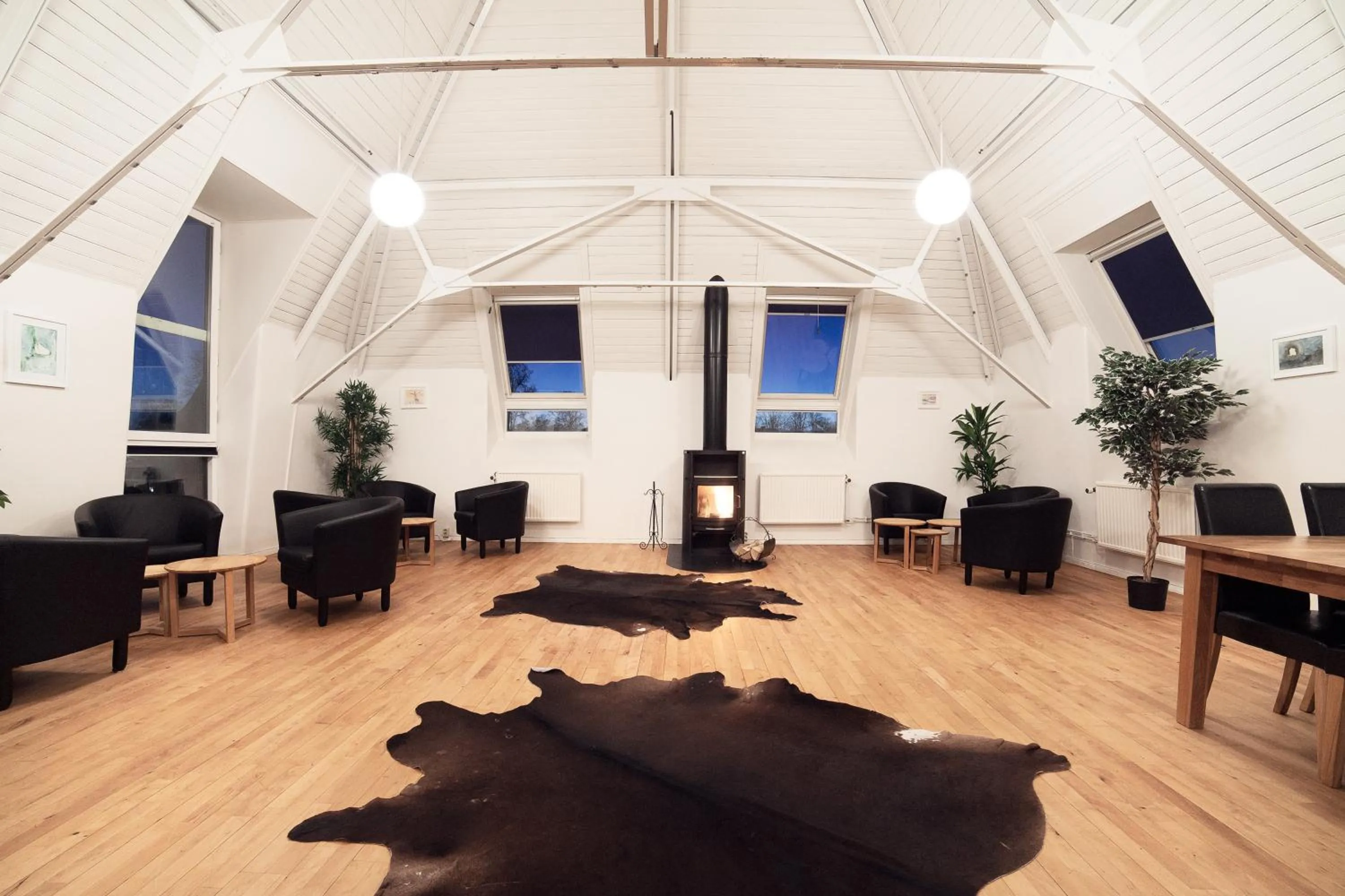 Seating area in Pronova Hotell & Vandrarhem