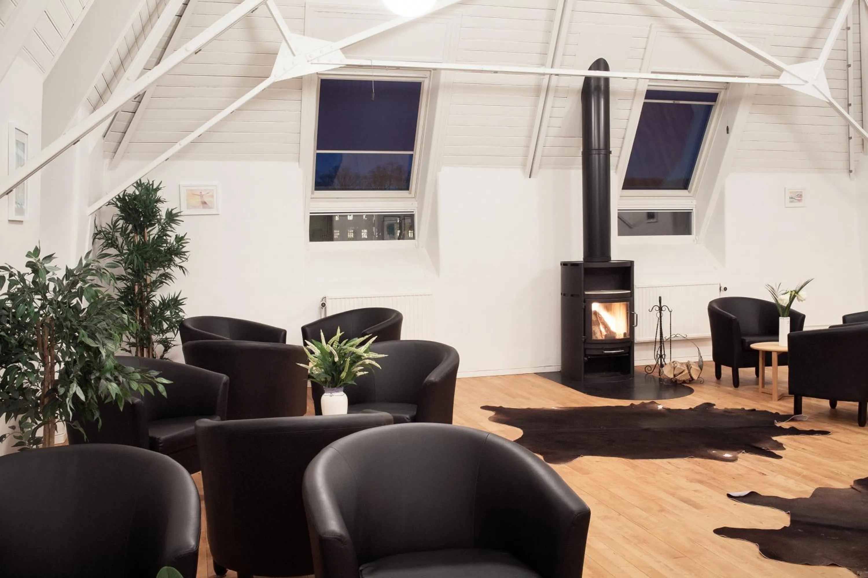 Seating area in Pronova Hotell & Vandrarhem