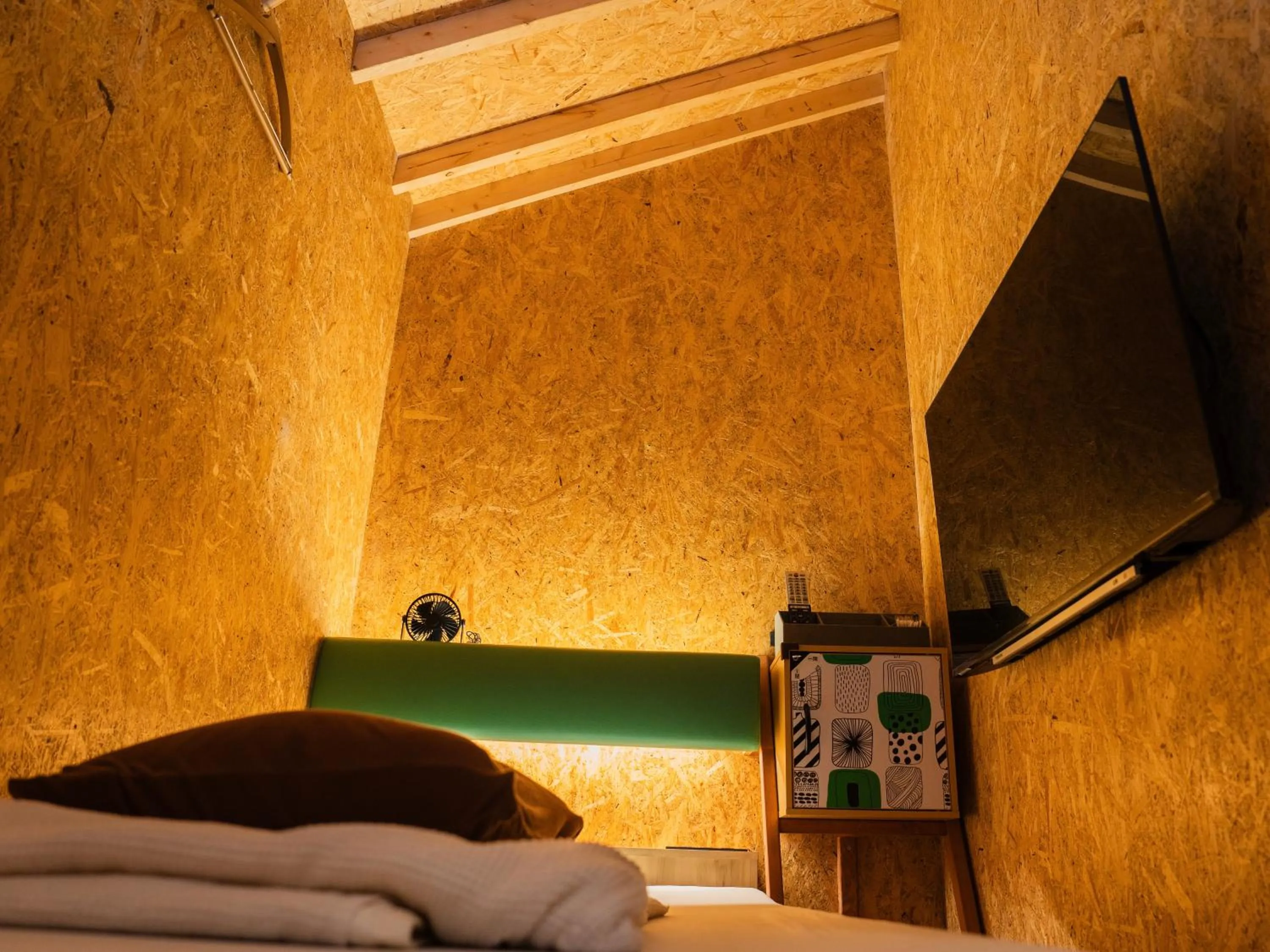 Bed in eeGee STAY Kamata