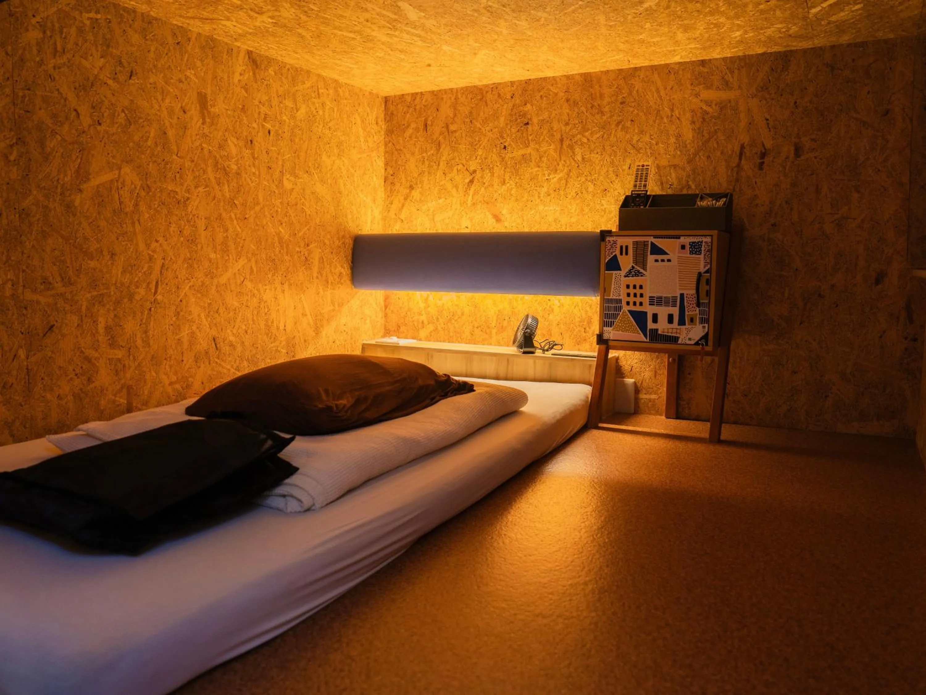 Bed in eeGee STAY Kamata