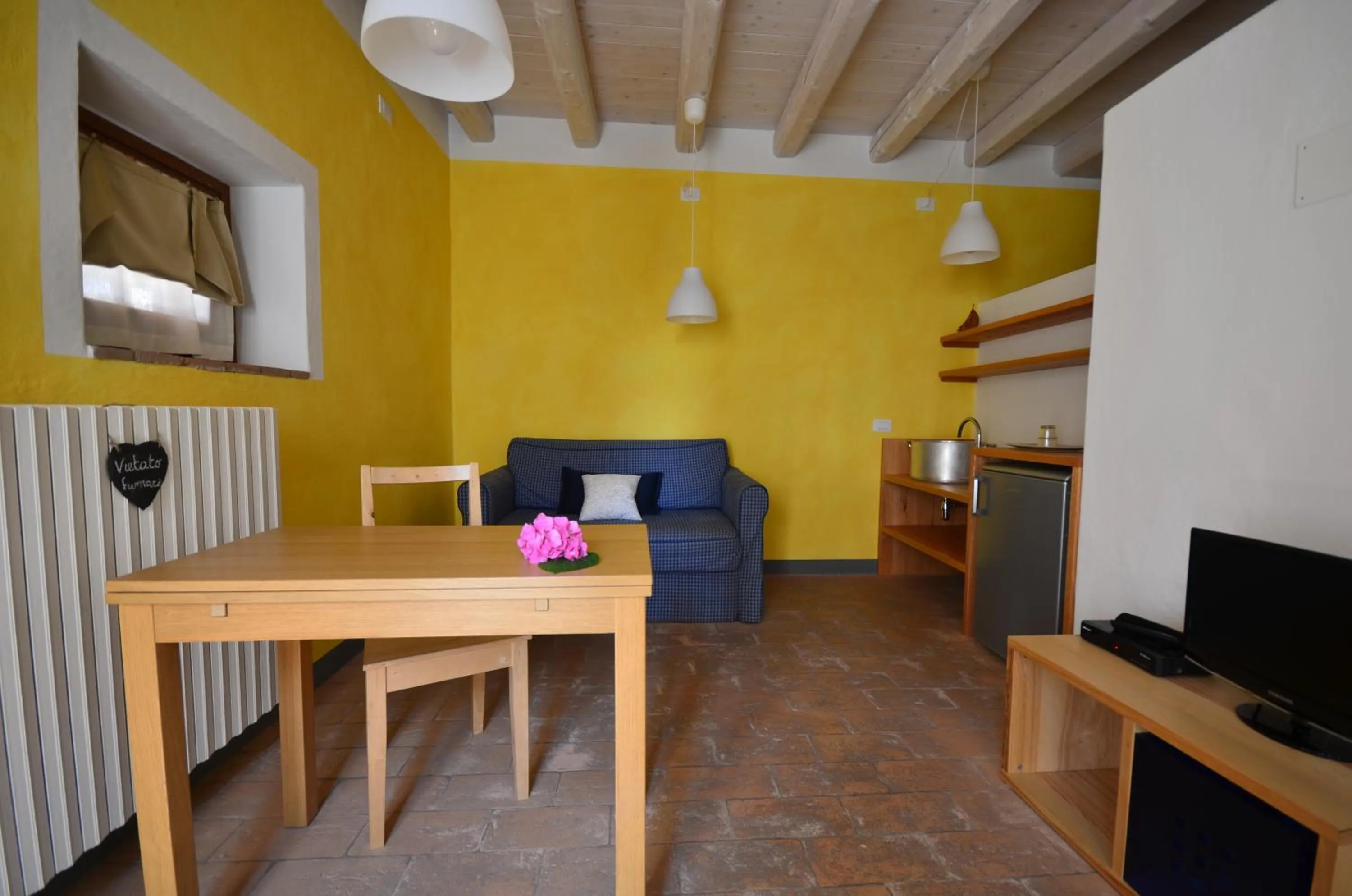 Seating area in A Casa Di Mìnola