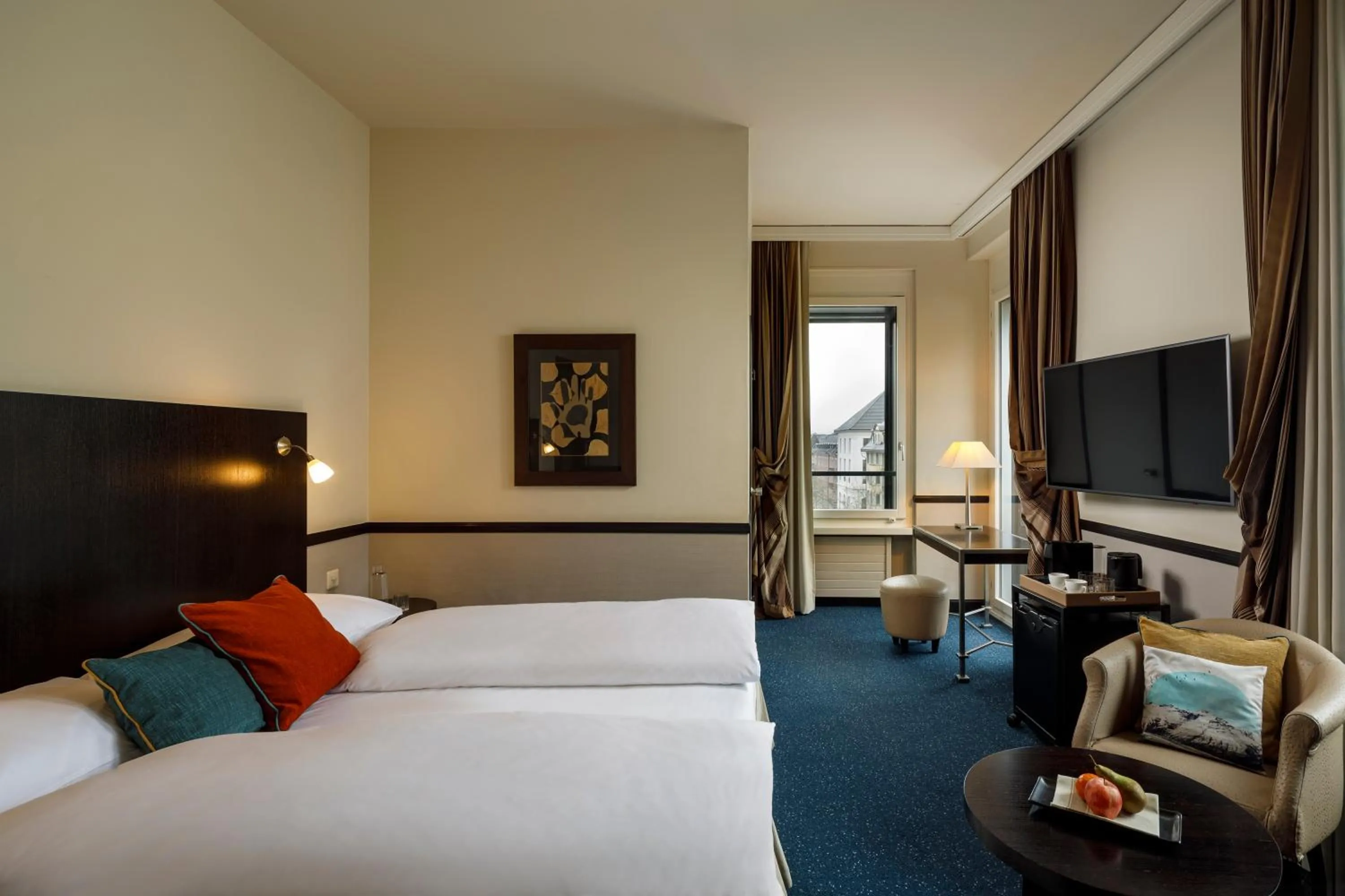 Bed in Opera Hotel Zürich