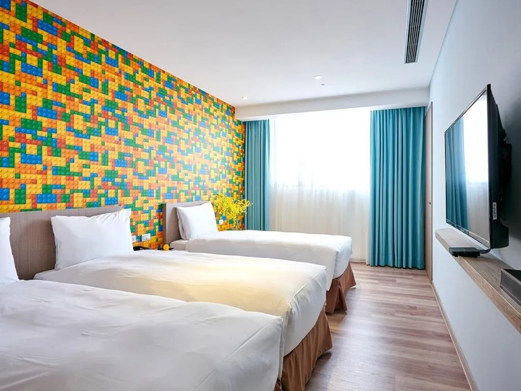 Bed in The Brick Hotel