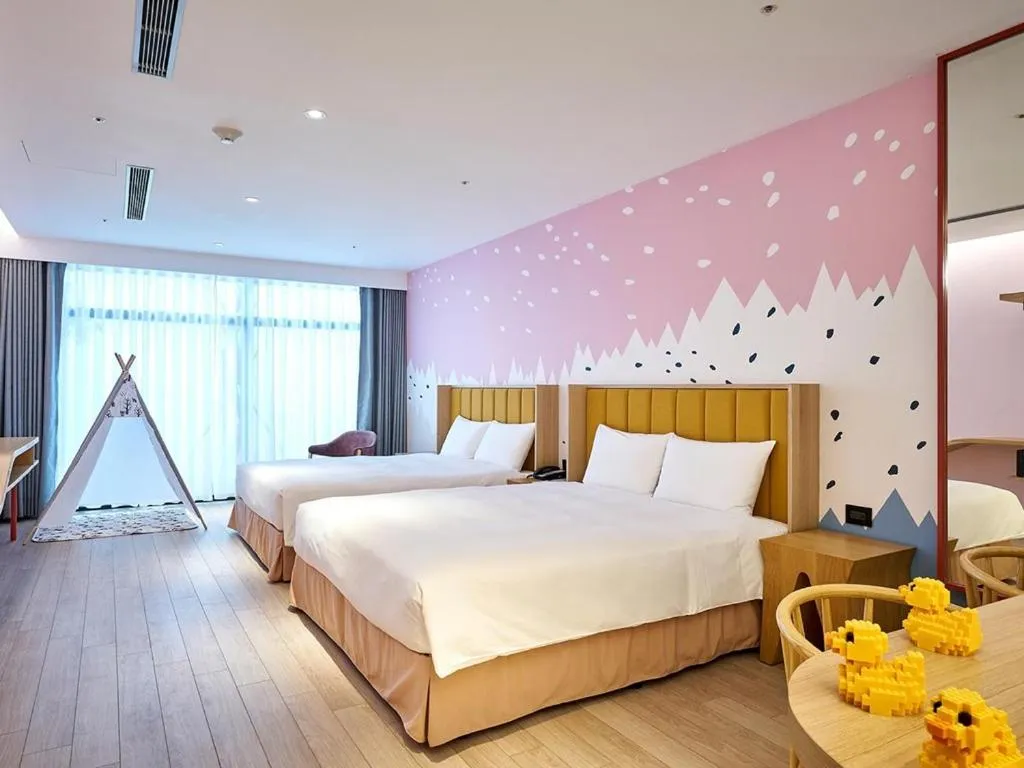 Bed in The Brick Hotel