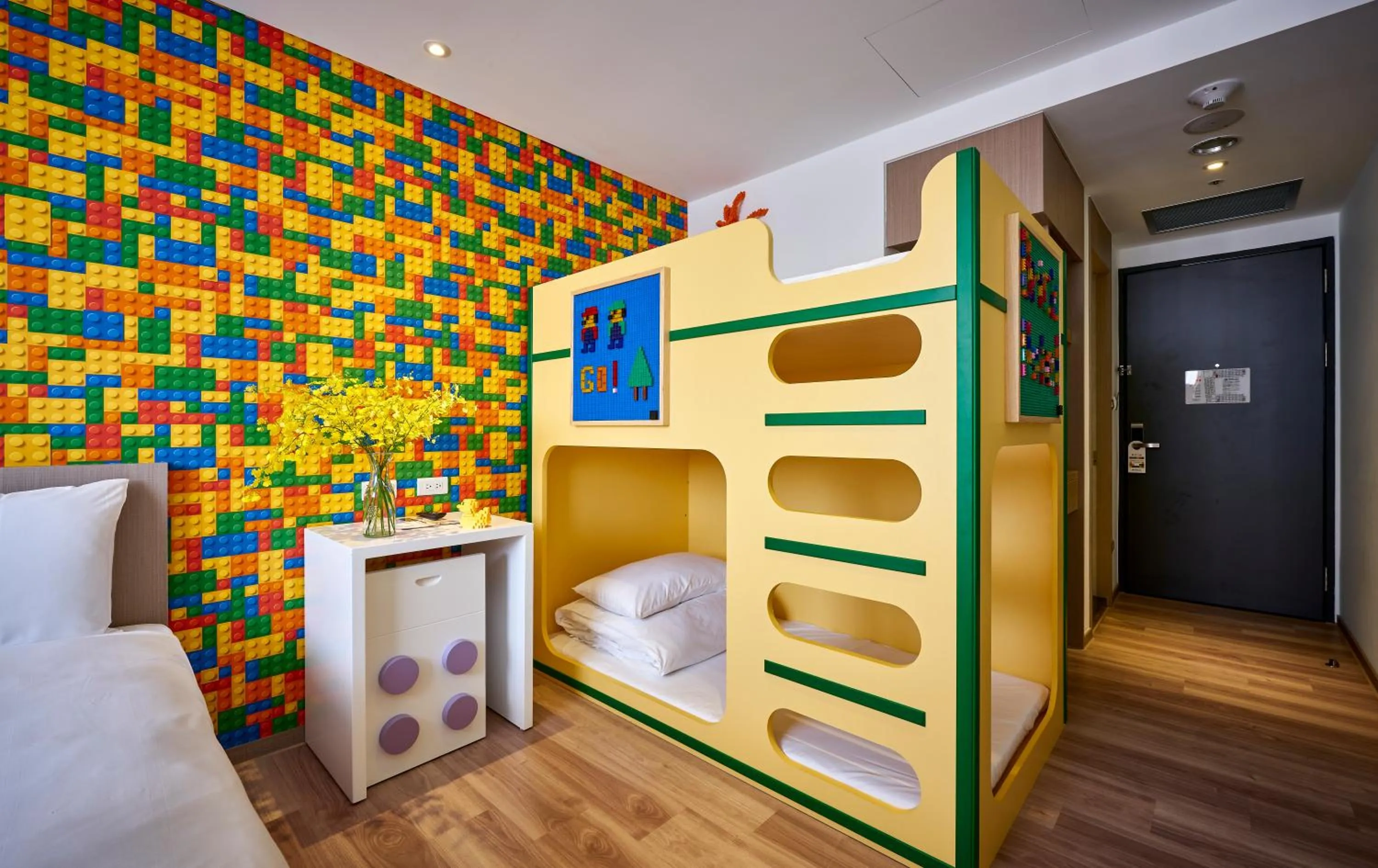 Bed in The Brick Hotel