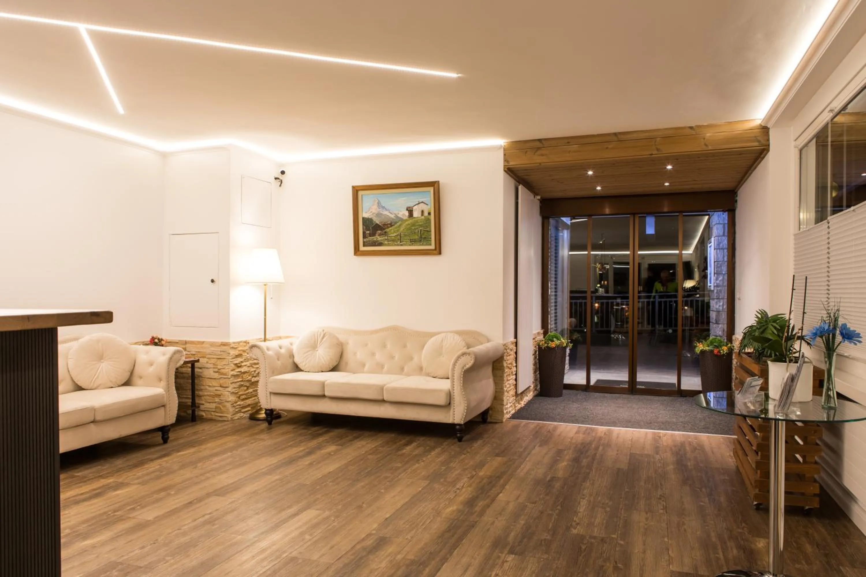 Lobby or reception in Hotel Beau Rivage