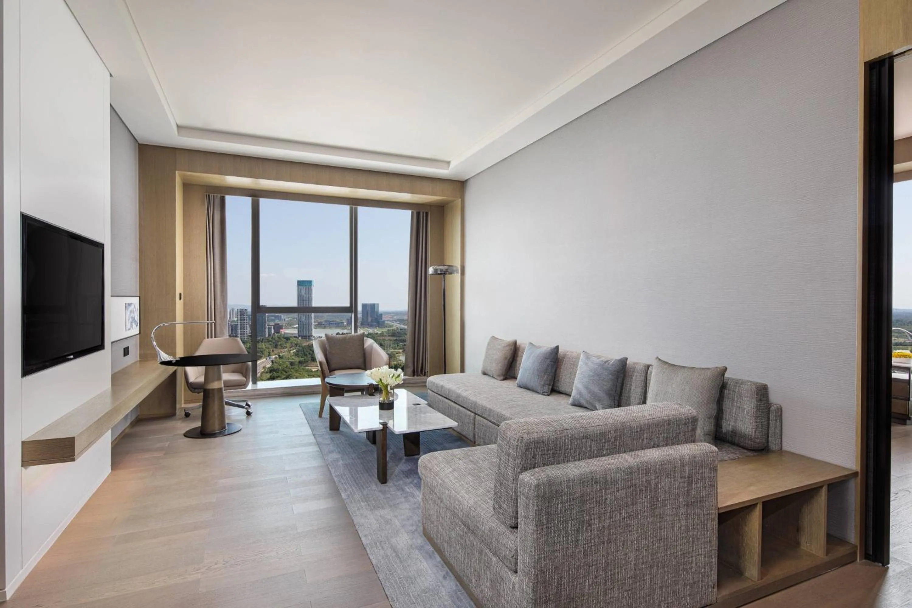 Living room in Courtyard by Marriott Chengdu South