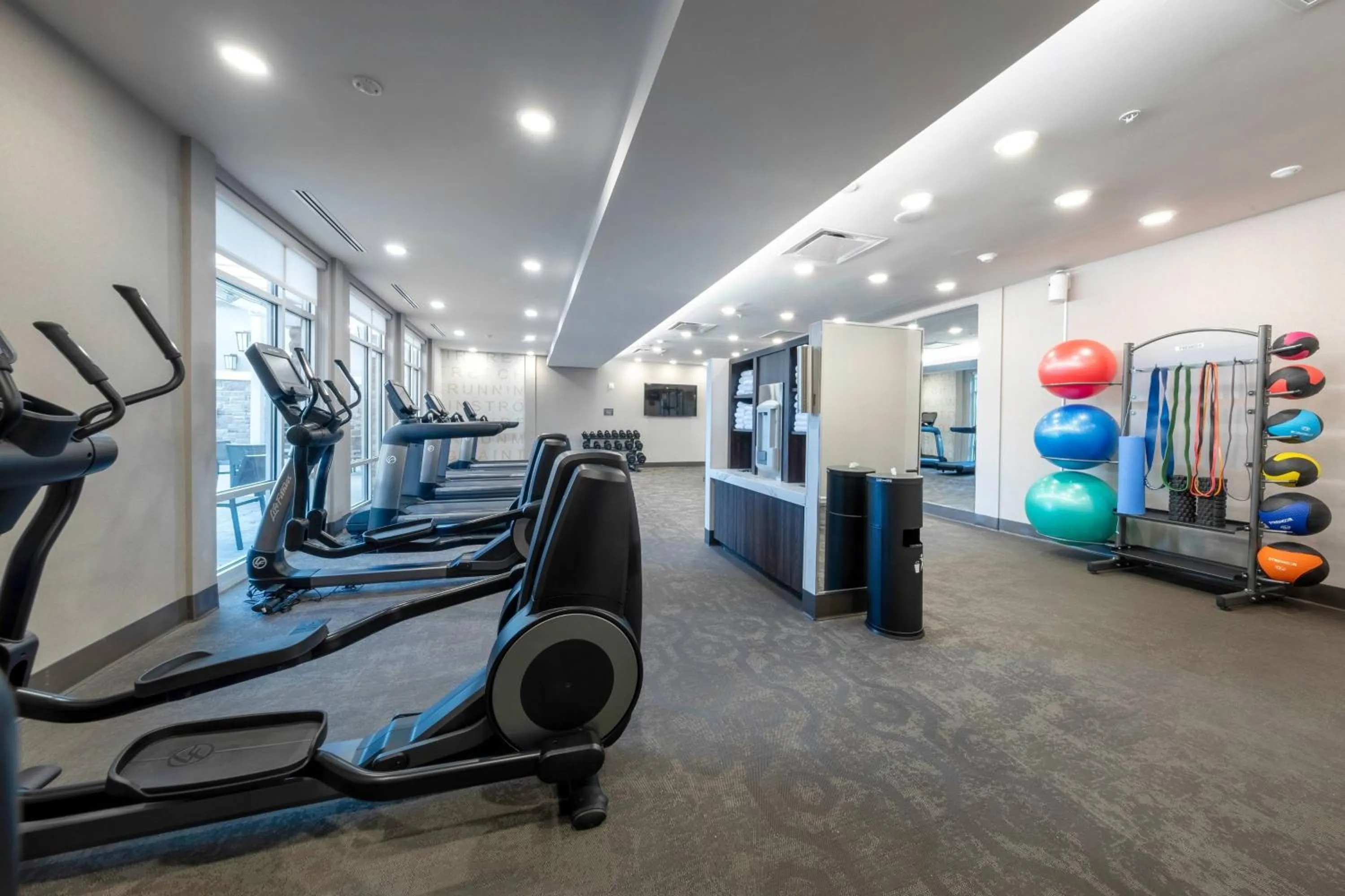 Fitness centre/facilities in Residence Inn by Marriott Richmond at the Notch