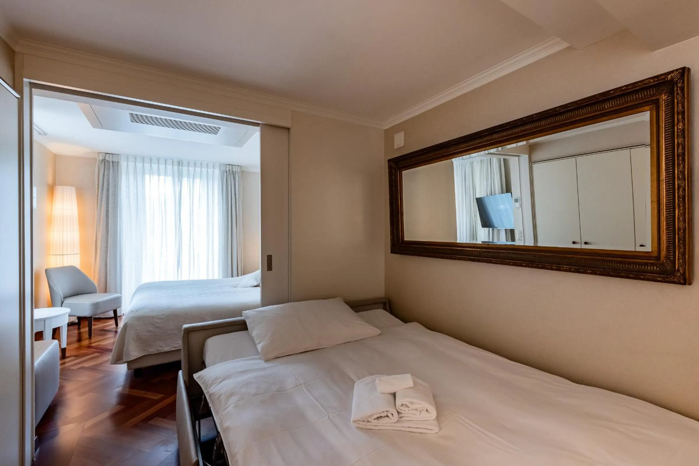 Bed in Hotel des Balances