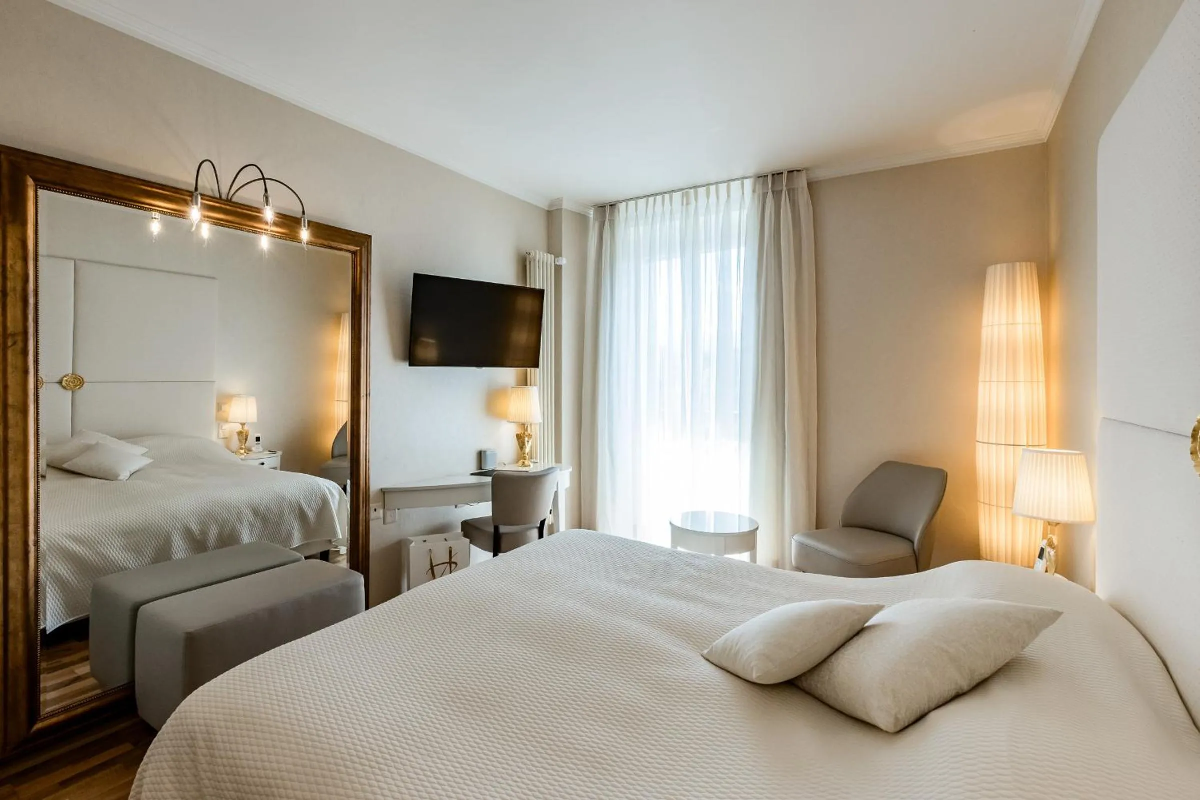 Bed in Hotel des Balances