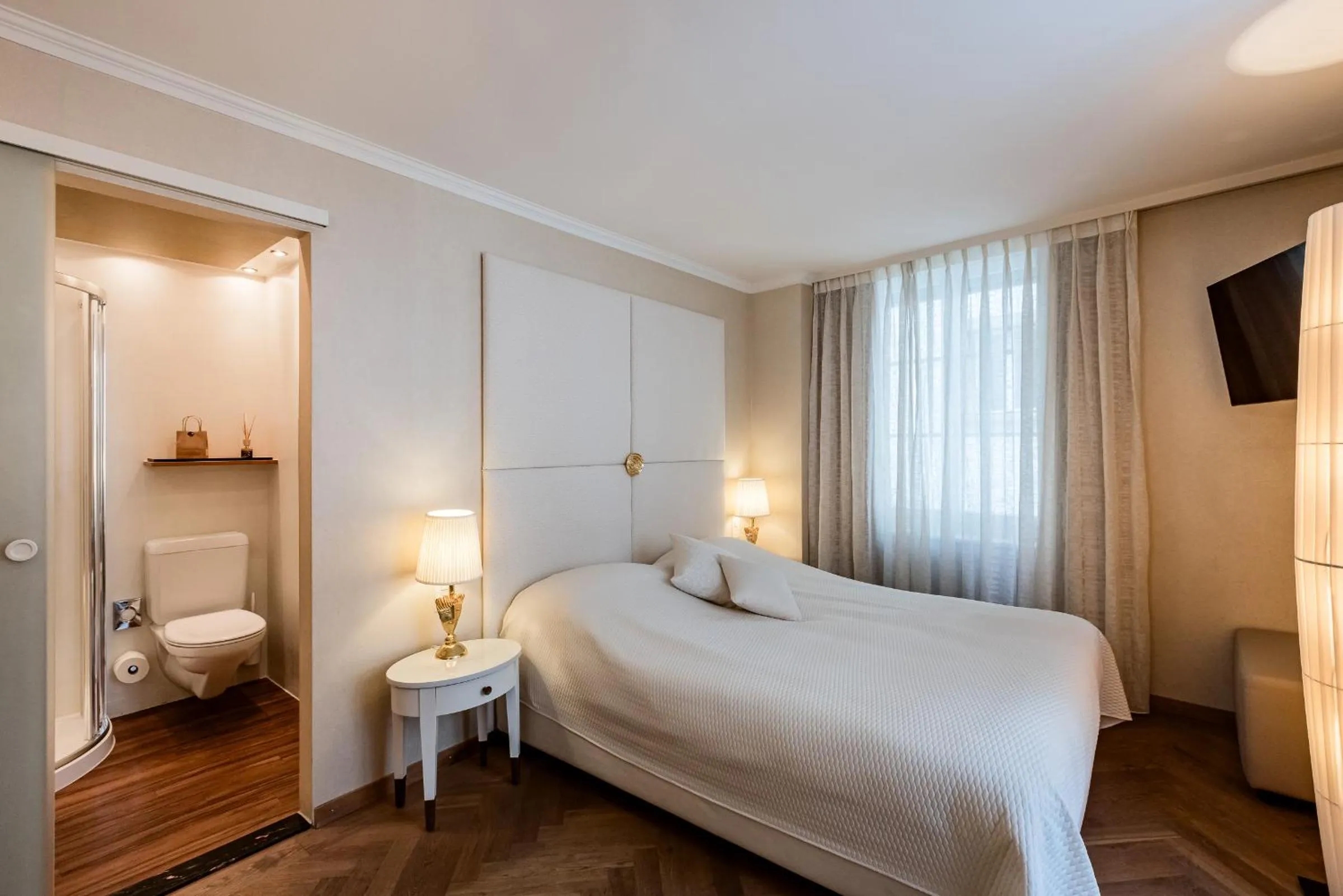 Bed in Hotel des Balances