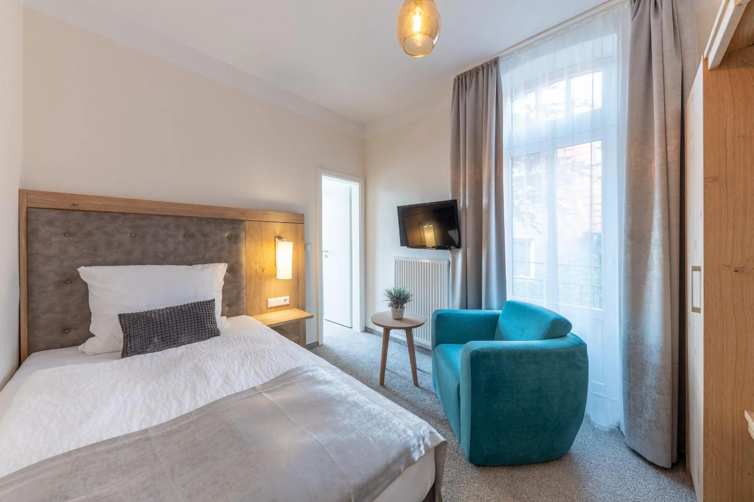 Bed in 24/7 Selfcheckin