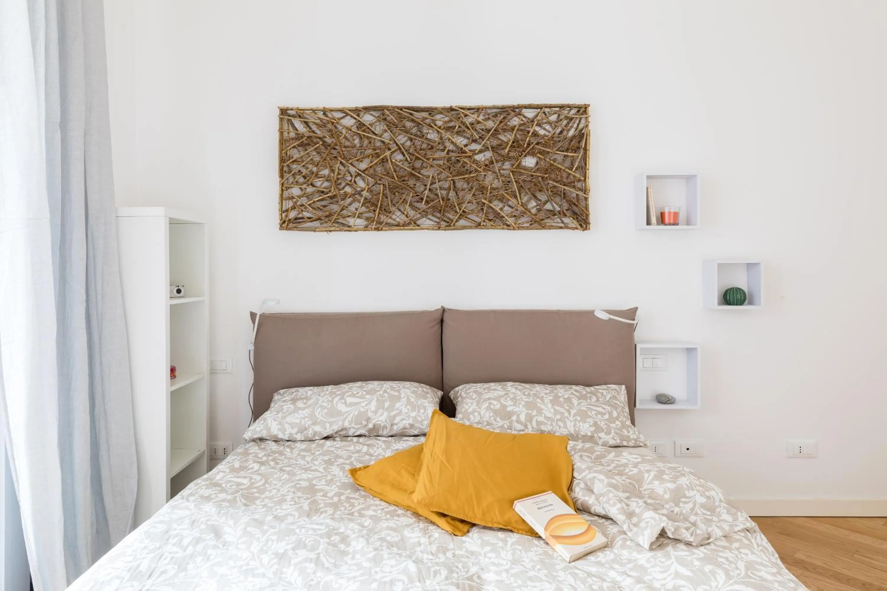 Bedroom, Bed in Porto Fluviale House