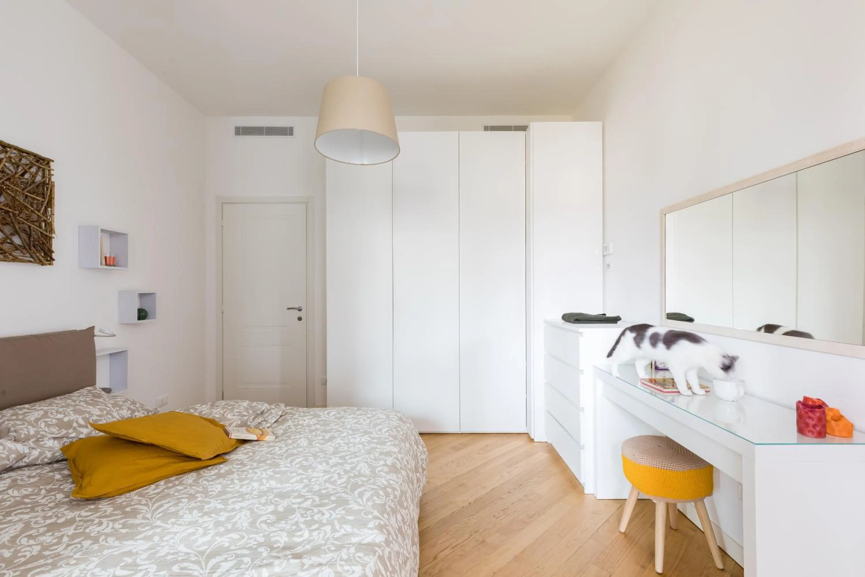 Bedroom, Bed in Porto Fluviale House