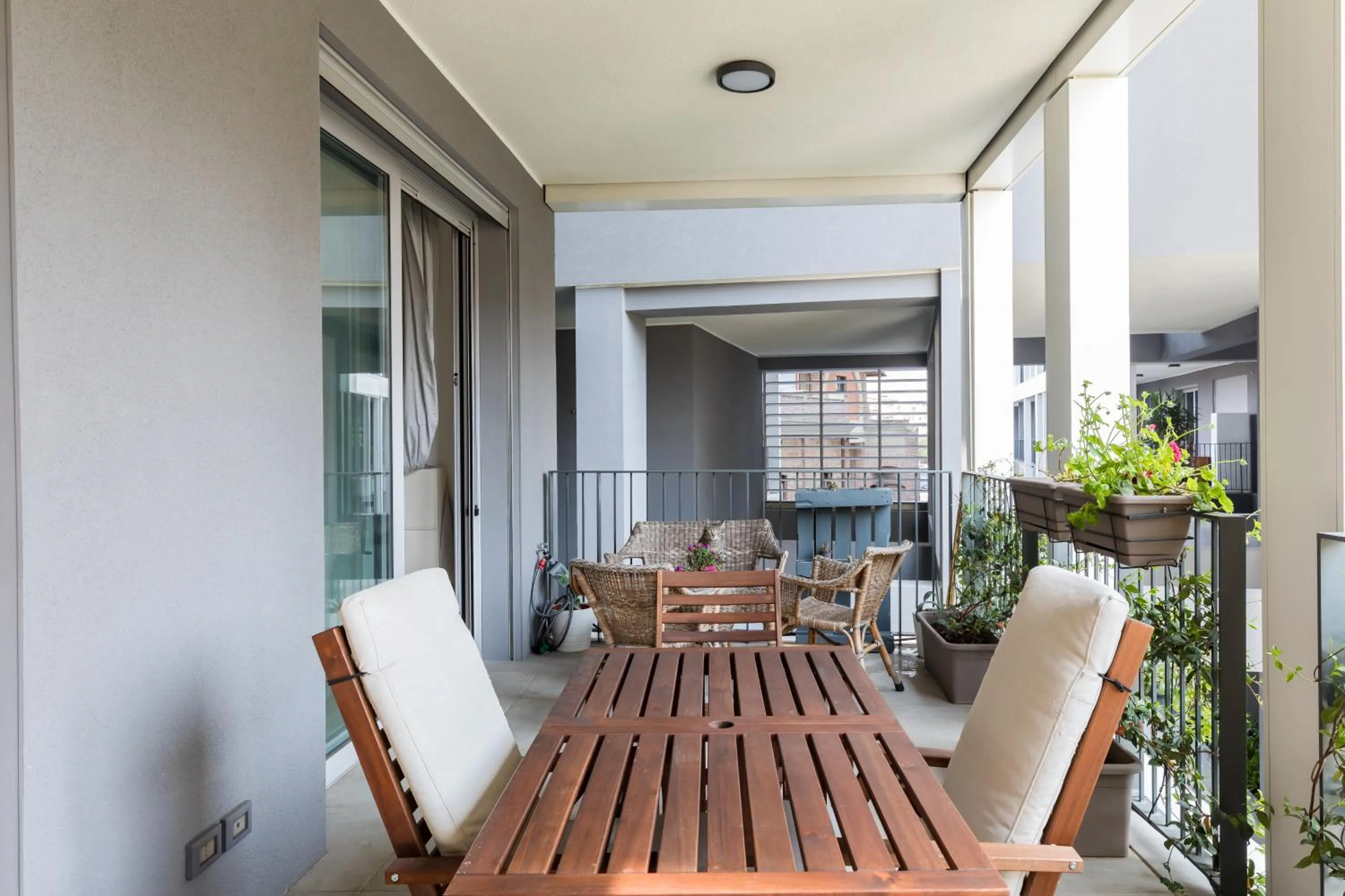 Patio in Porto Fluviale House