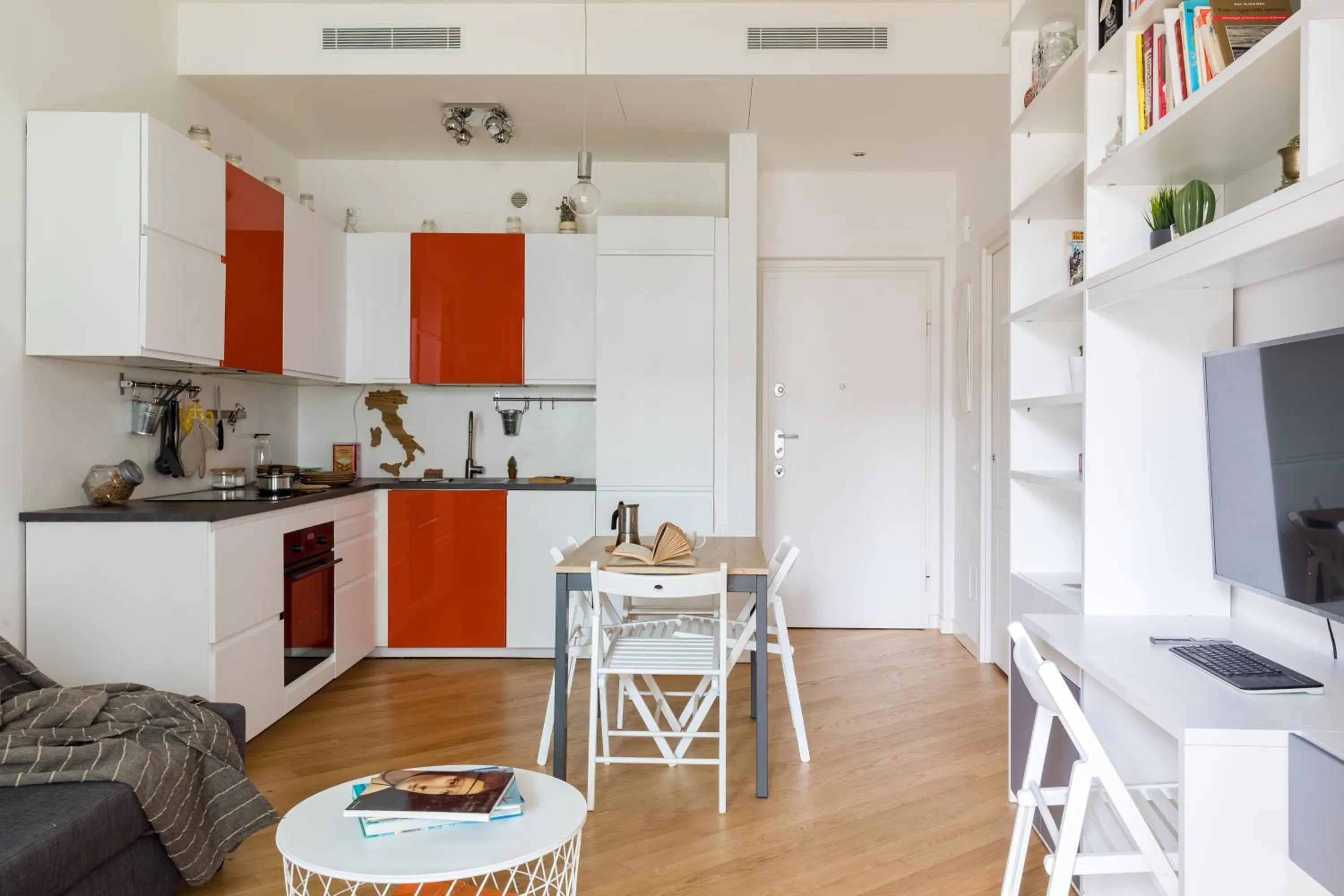 Kitchen or kitchenette in Porto Fluviale House