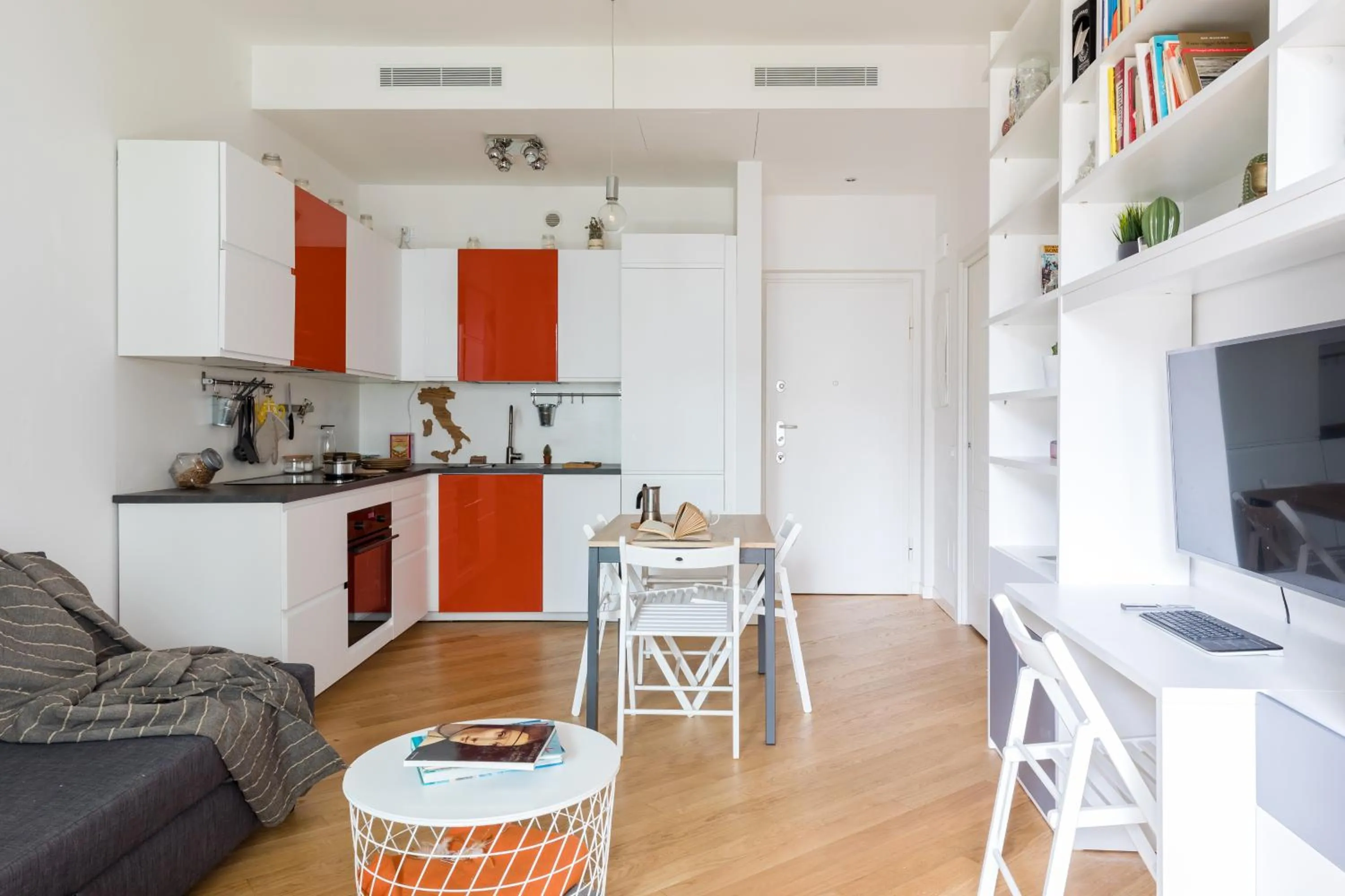 Kitchen or kitchenette in Porto Fluviale House