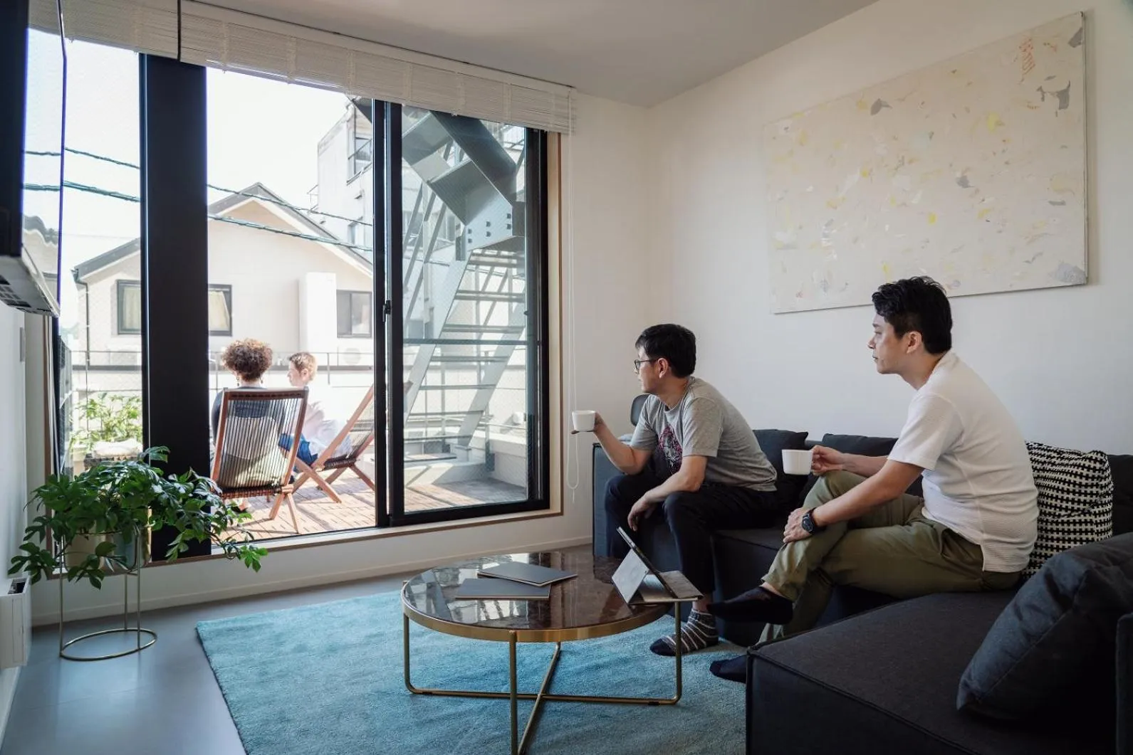 Living room in HOUS-AGALonomichi