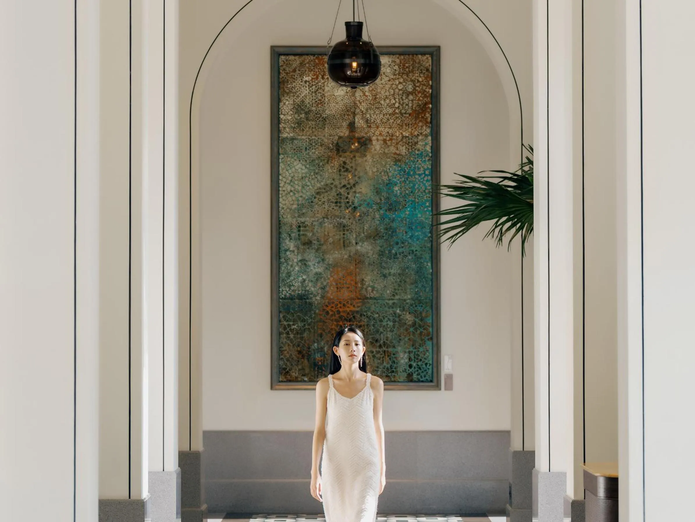 Decorative detail in Andaz Xiamen, By Hyatt