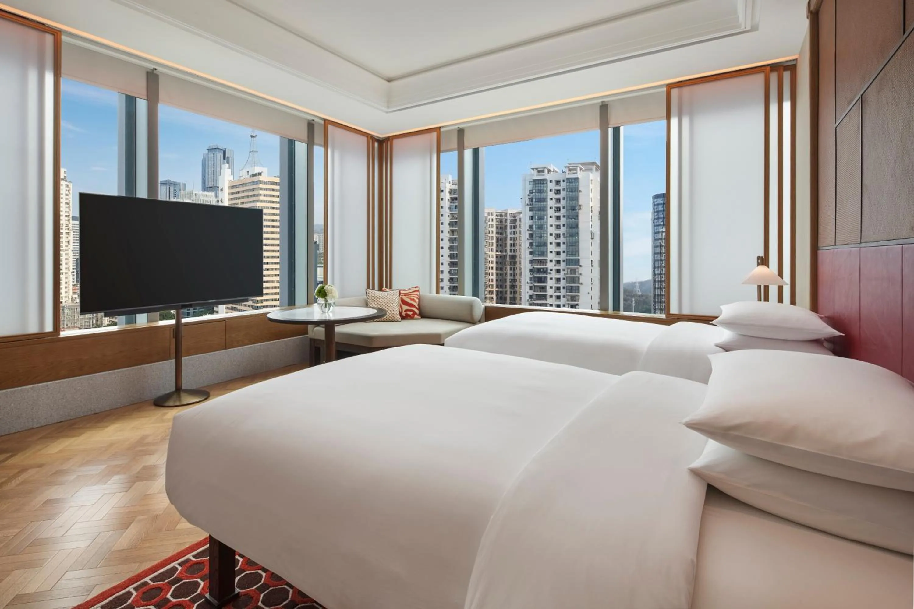 Bedroom, Bed in Andaz Xiamen, By Hyatt