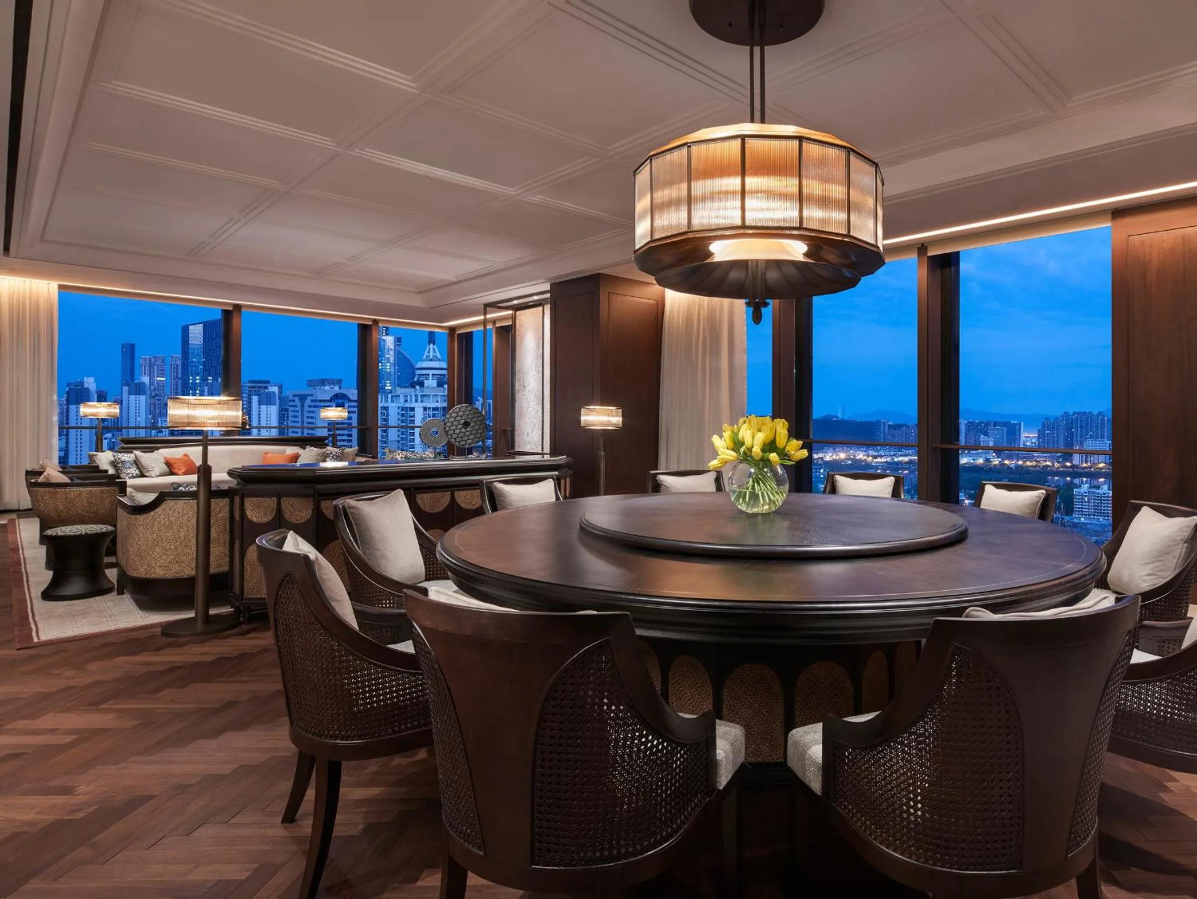 Dining area in Andaz Xiamen, By Hyatt