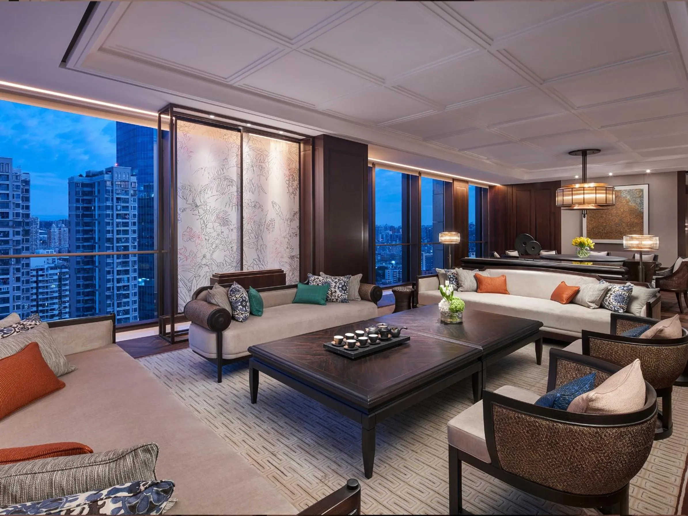 Living room in Andaz Xiamen, By Hyatt