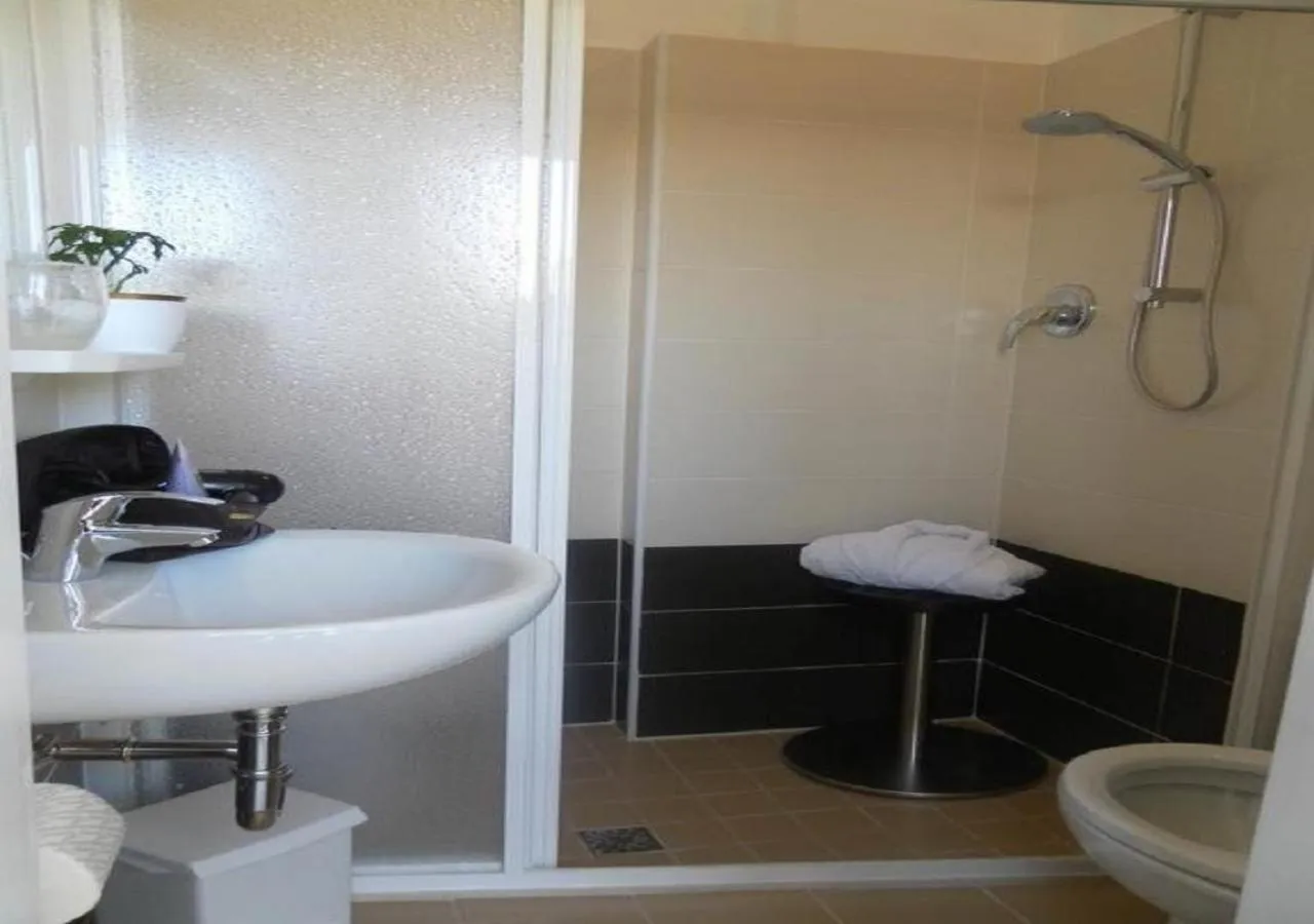 Bathroom in Hotel Sonne