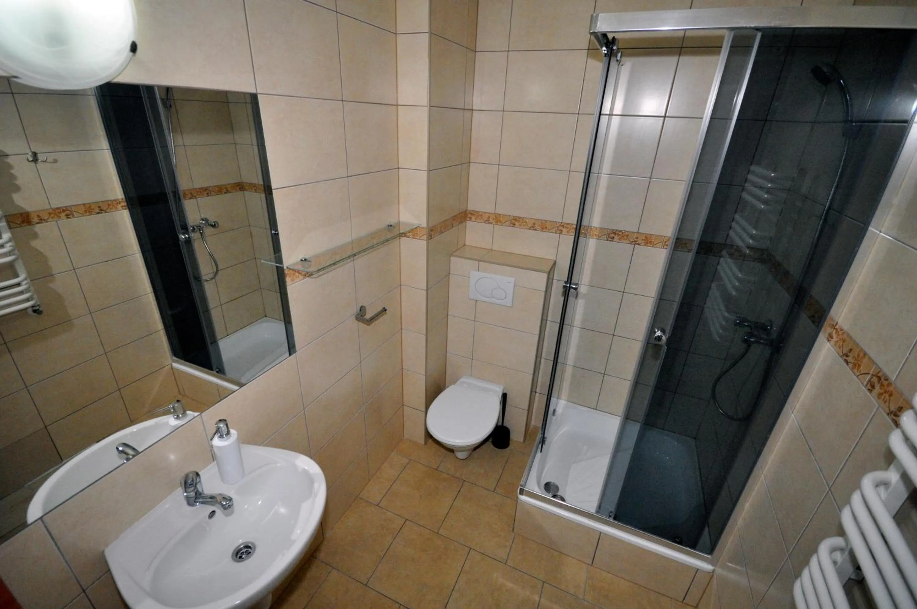 Bathroom in Ośrodek Wczasowy Magnat