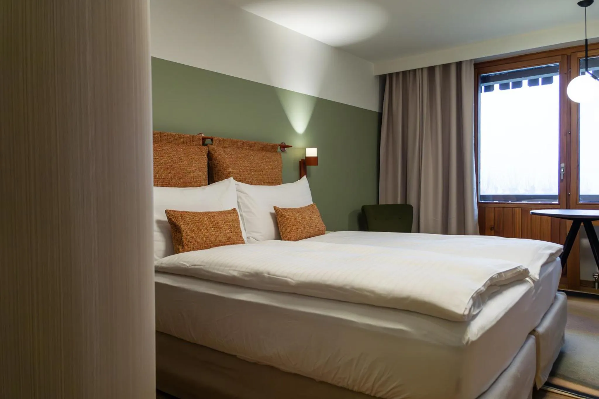 Bed in Wellness Hotel Stoos