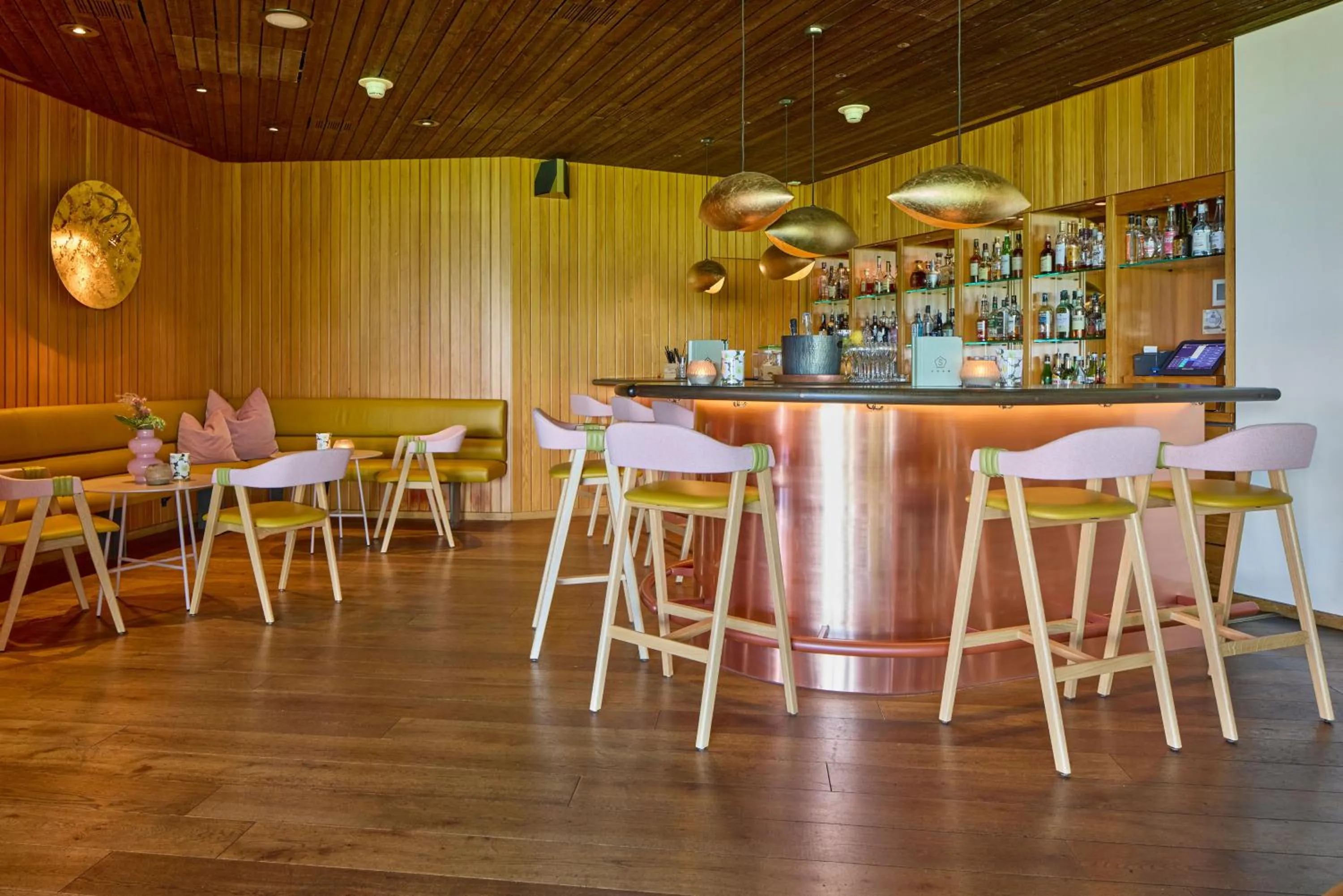 Lounge or bar in Wellness Hotel Stoos