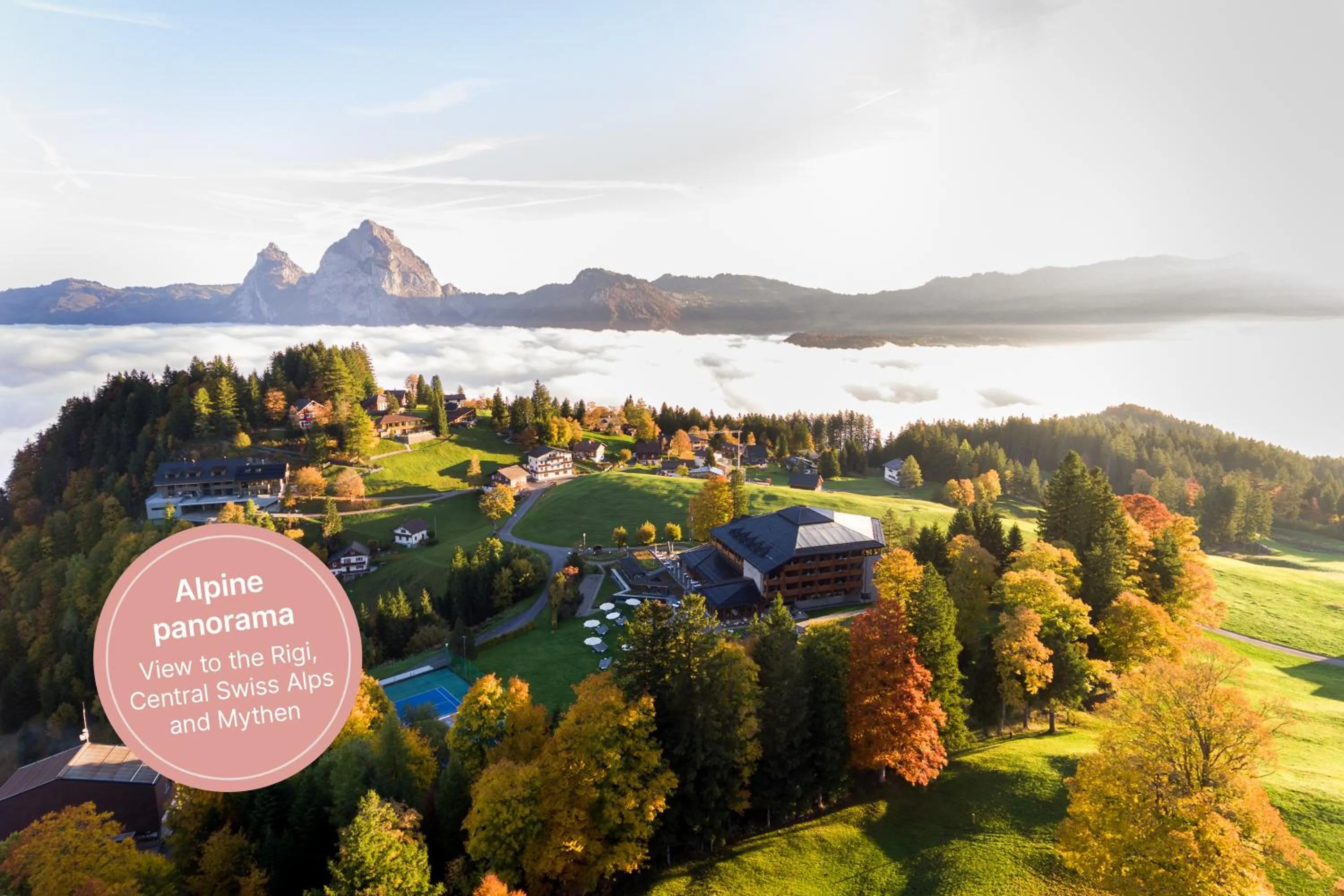 Nearby landmark in Wellness Hotel Stoos