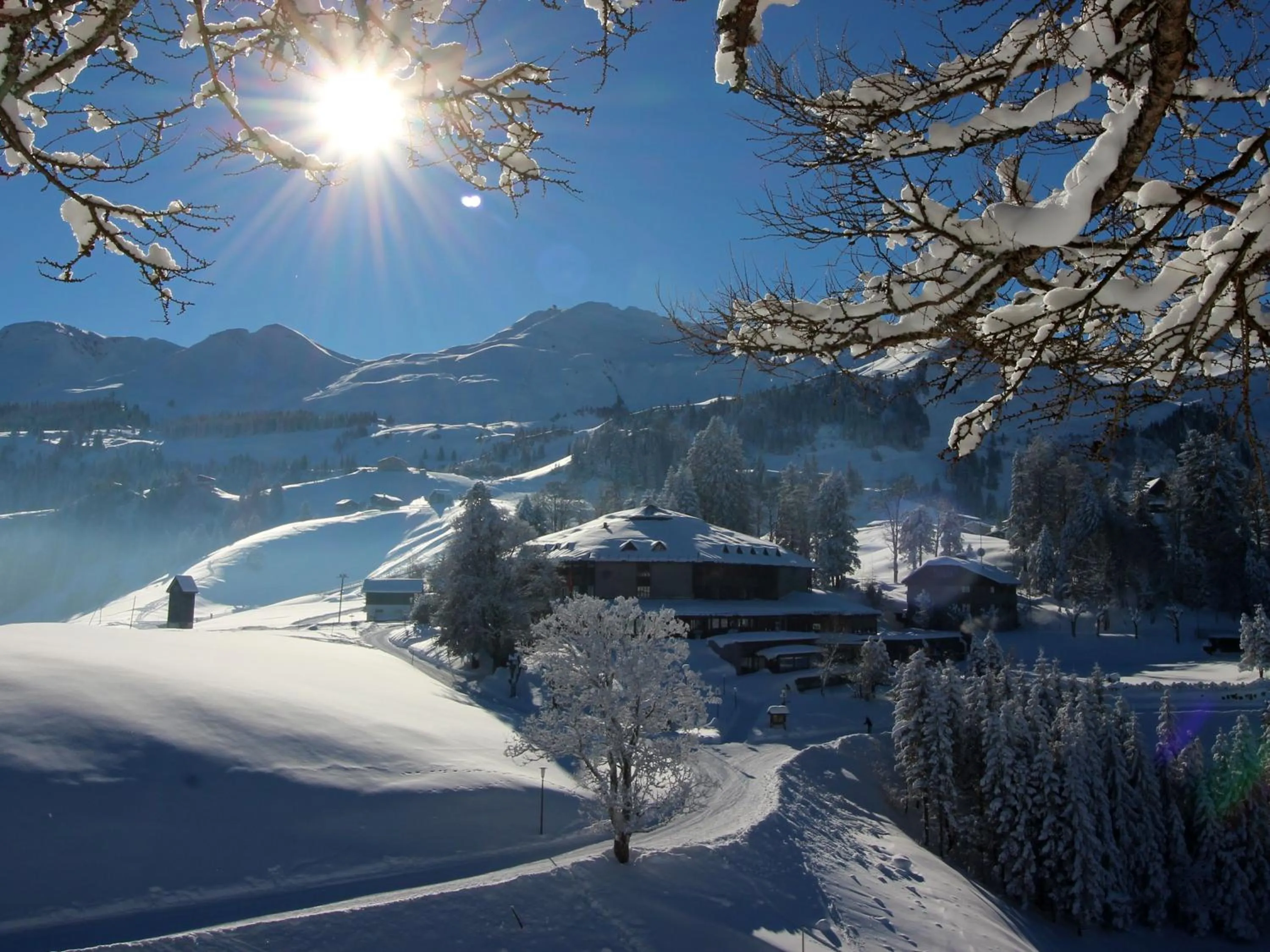 Facade/entrance in Wellness Hotel Stoos