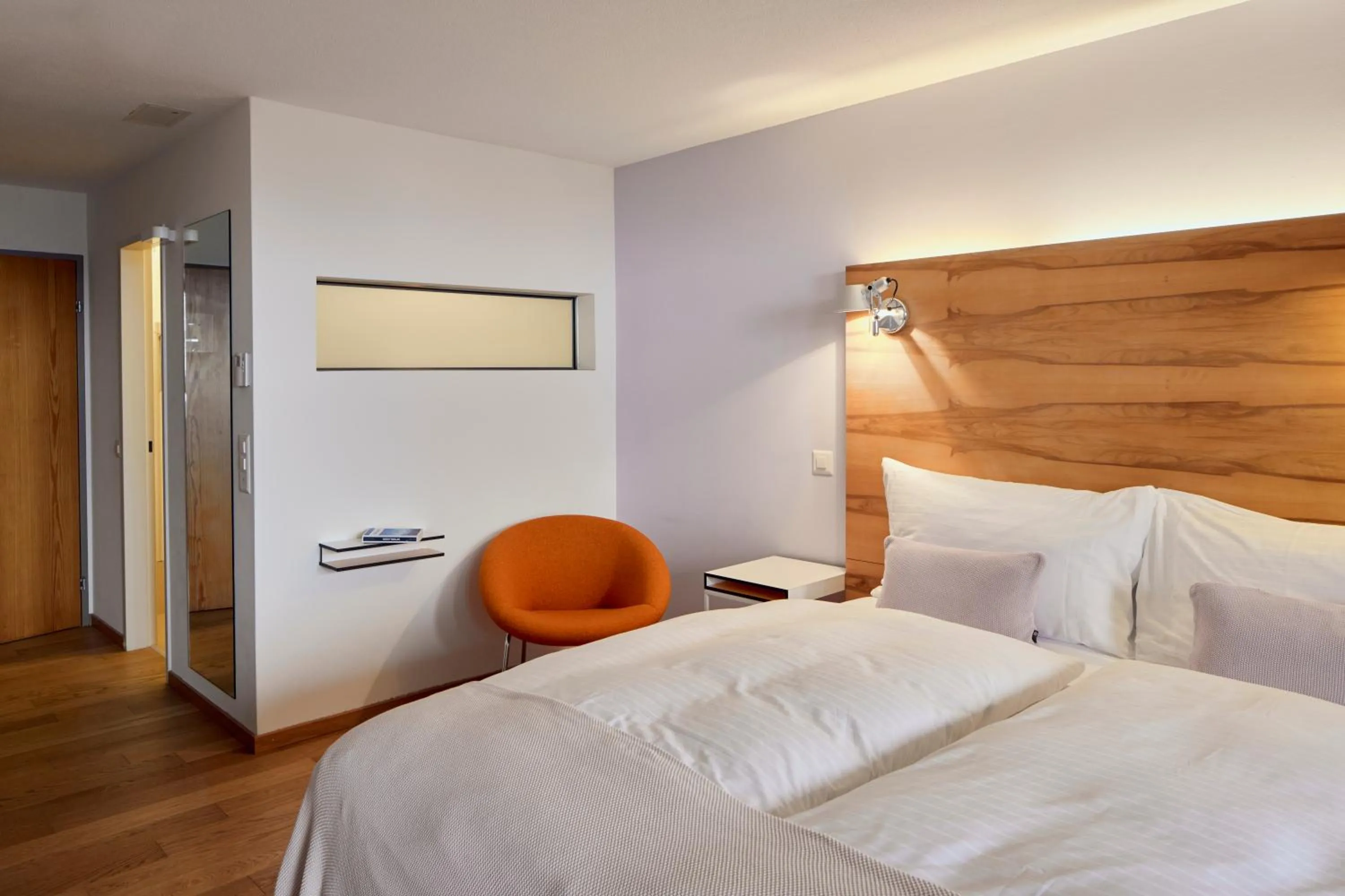 Bed in Wellness Hotel Stoos