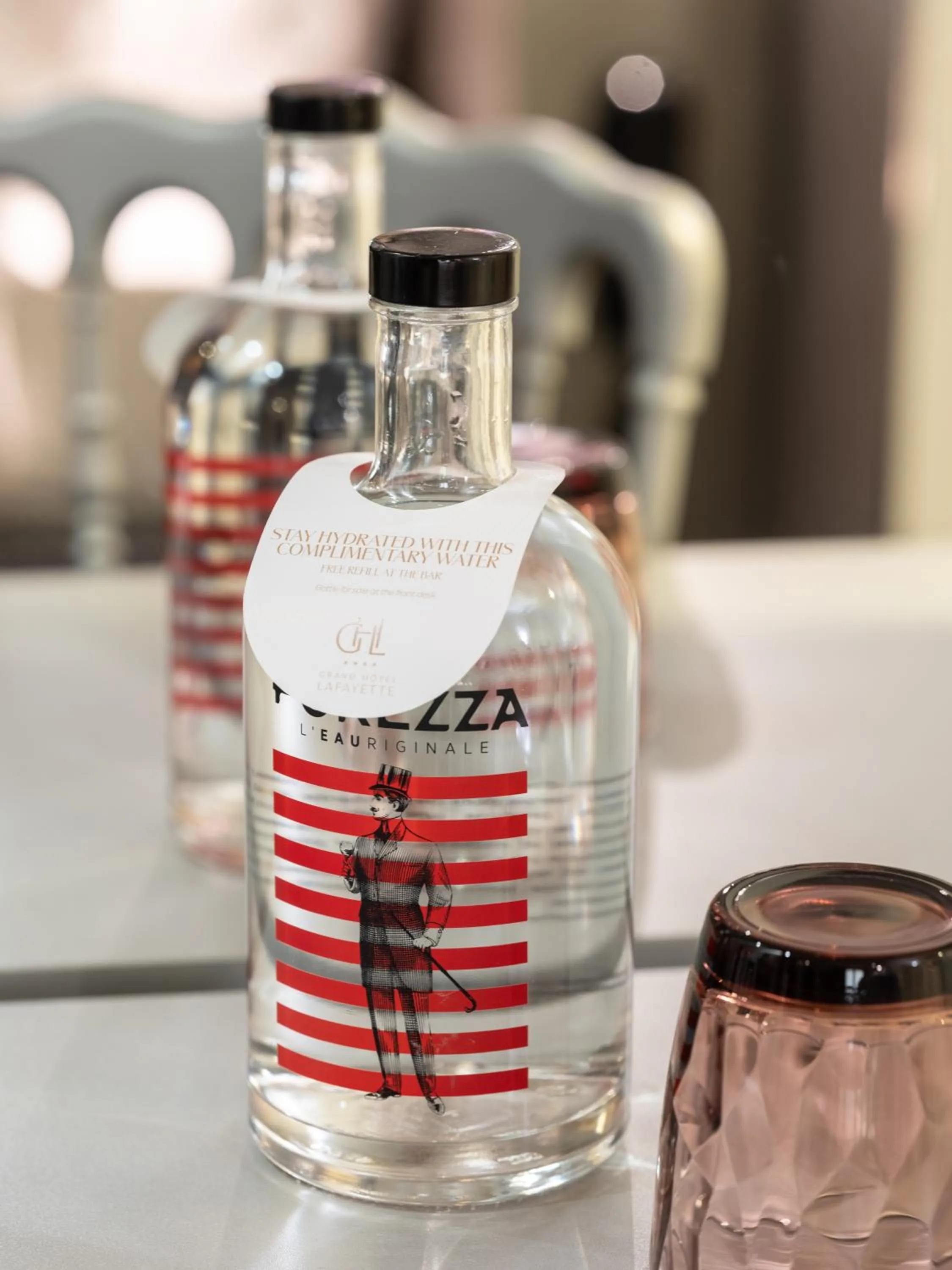 Decorative detail in Grand Hotel Lafayette