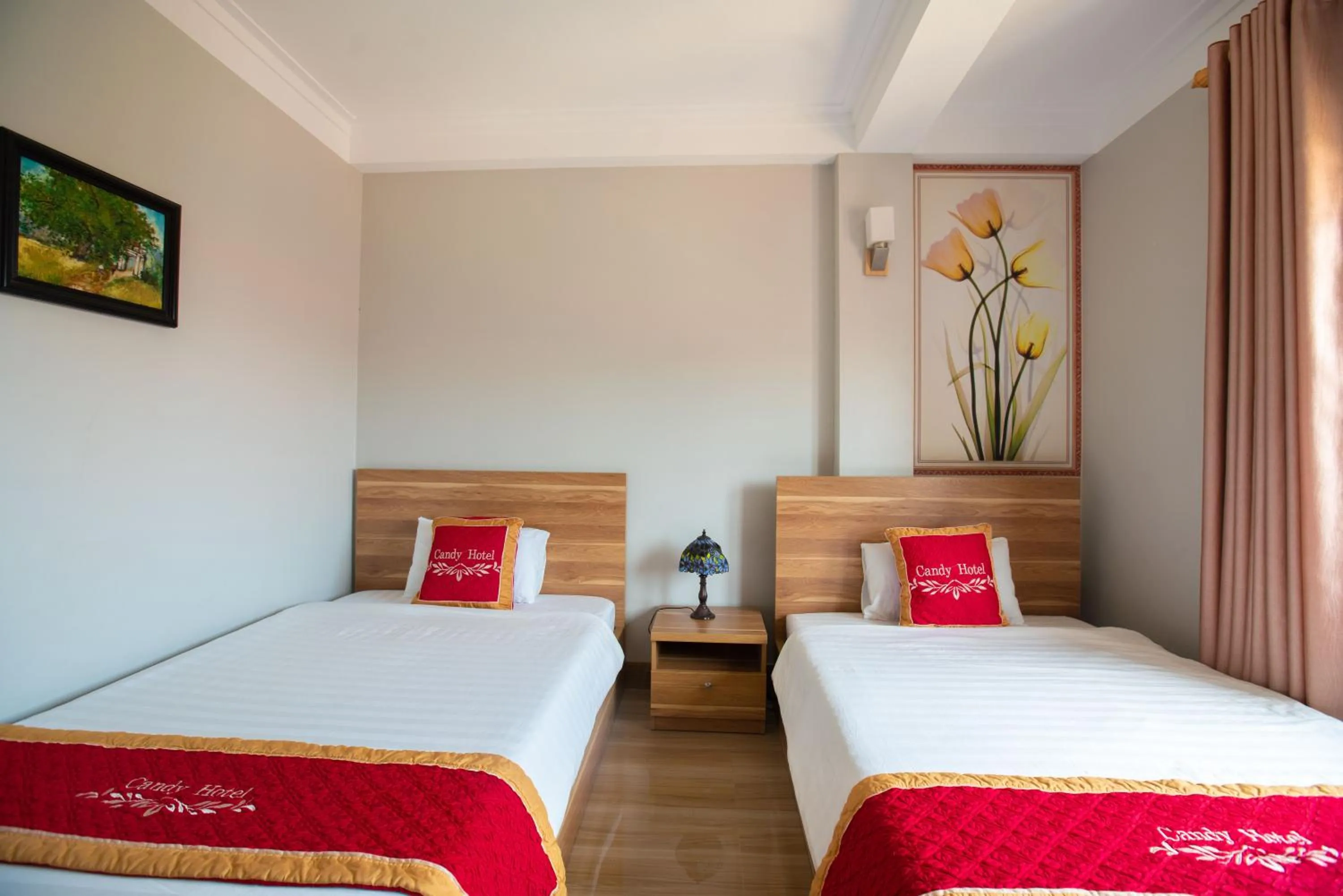 Bedroom, Bed in Candy Hotel Hạ Long