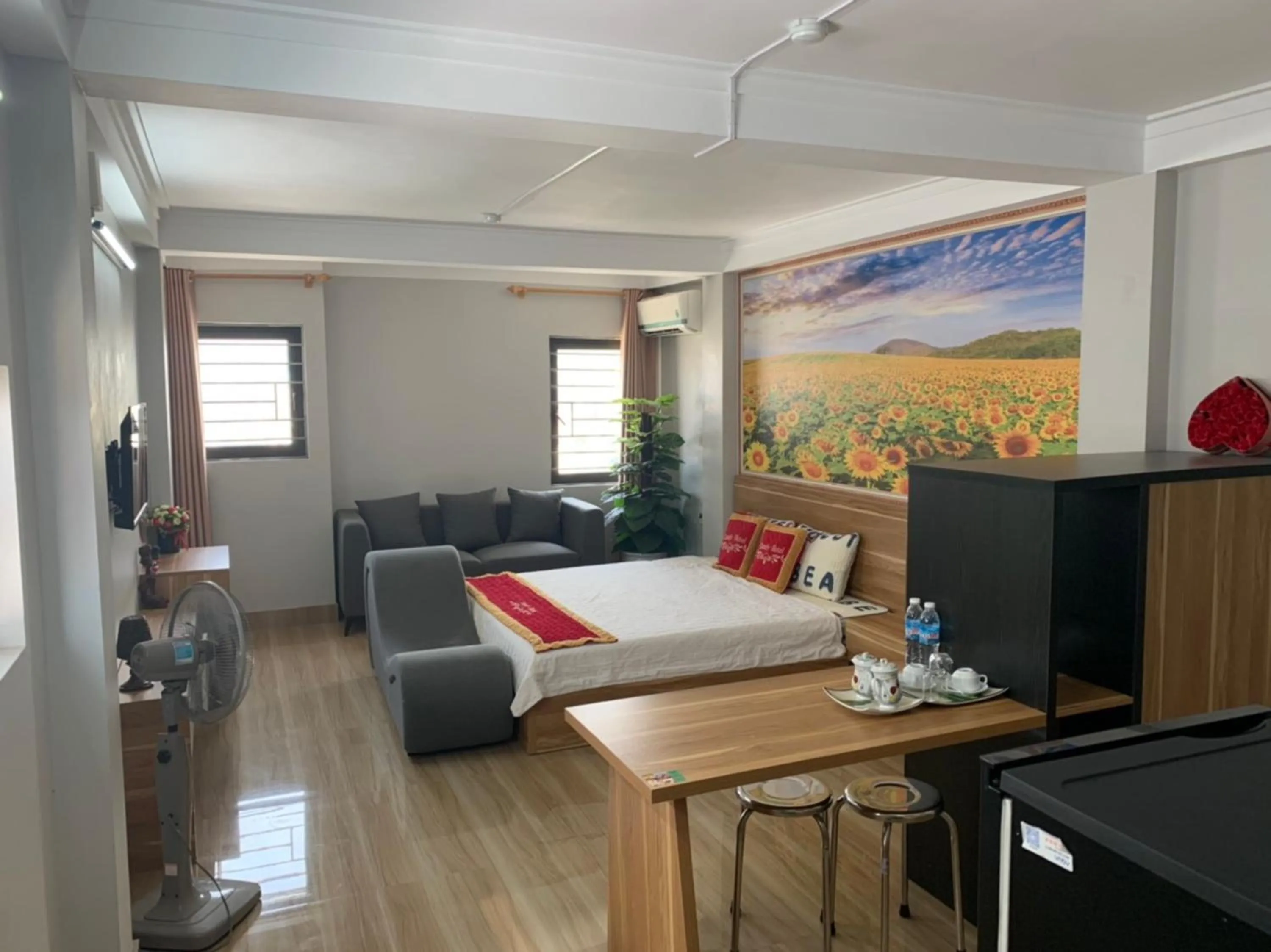 Bed in Candy Hotel Hạ Long