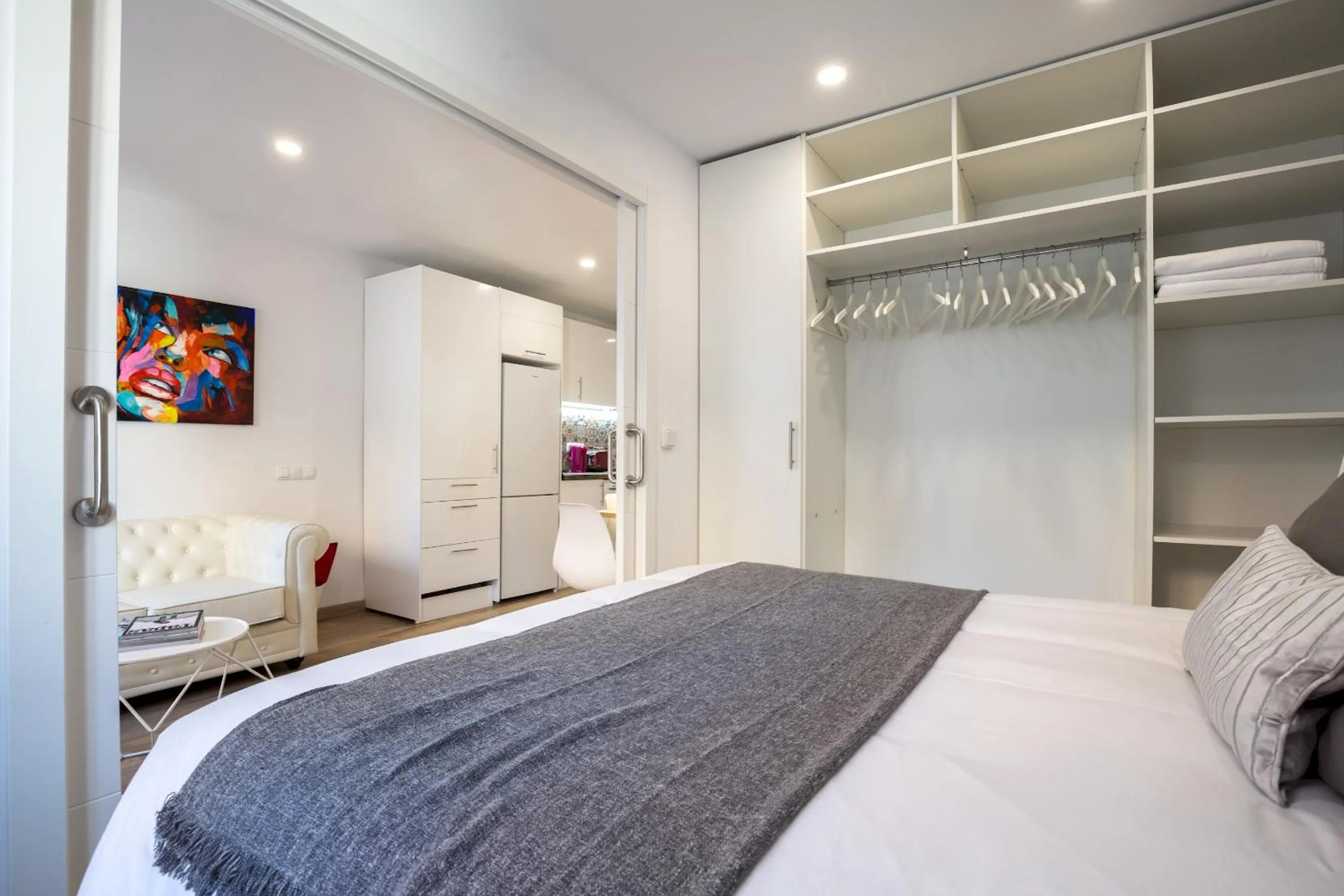 Bedroom, Bed in Besos Beach Gem II By MyRentalHost