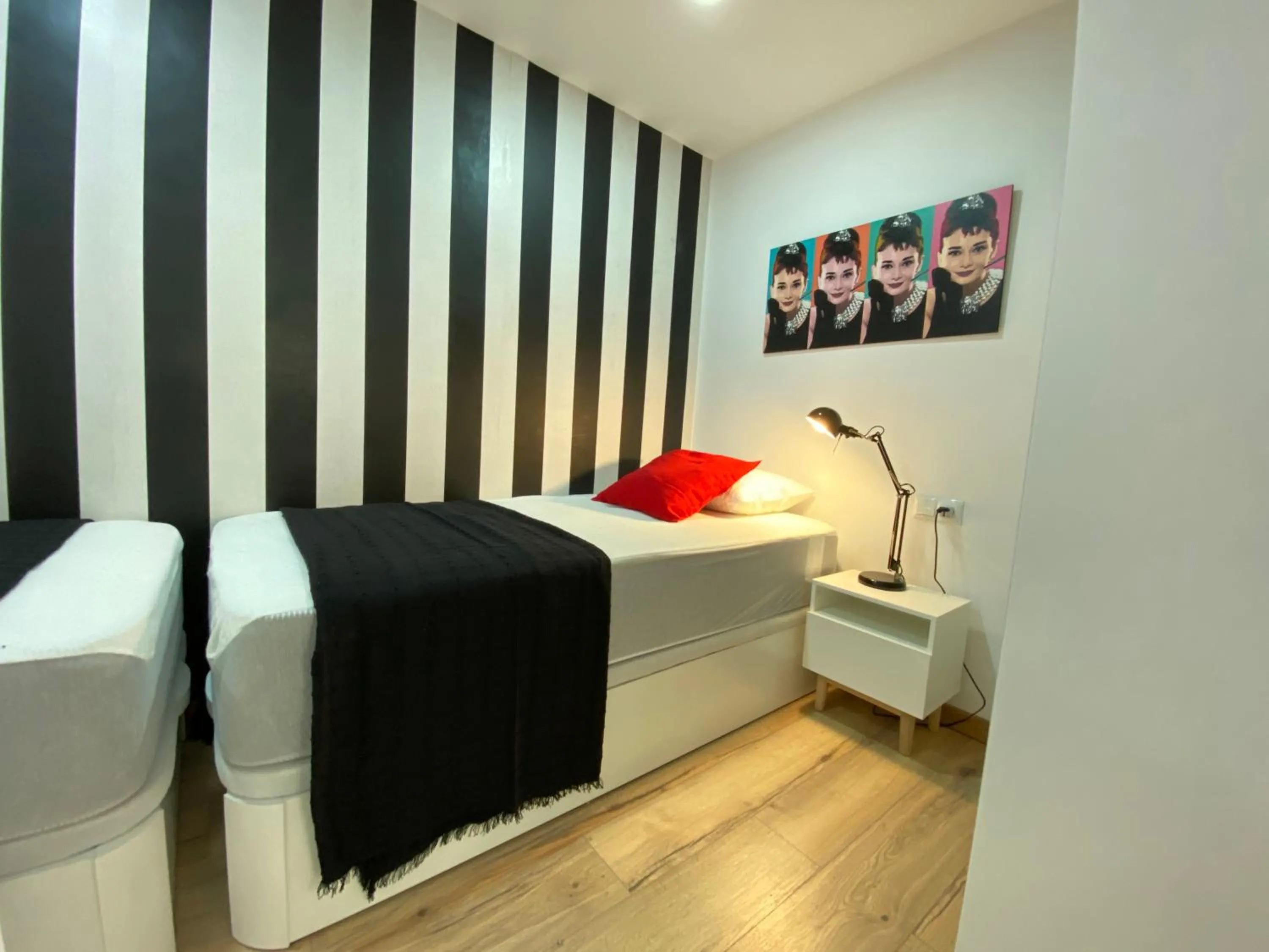 Bedroom, Bed in Besos Beach Gem II By MyRentalHost