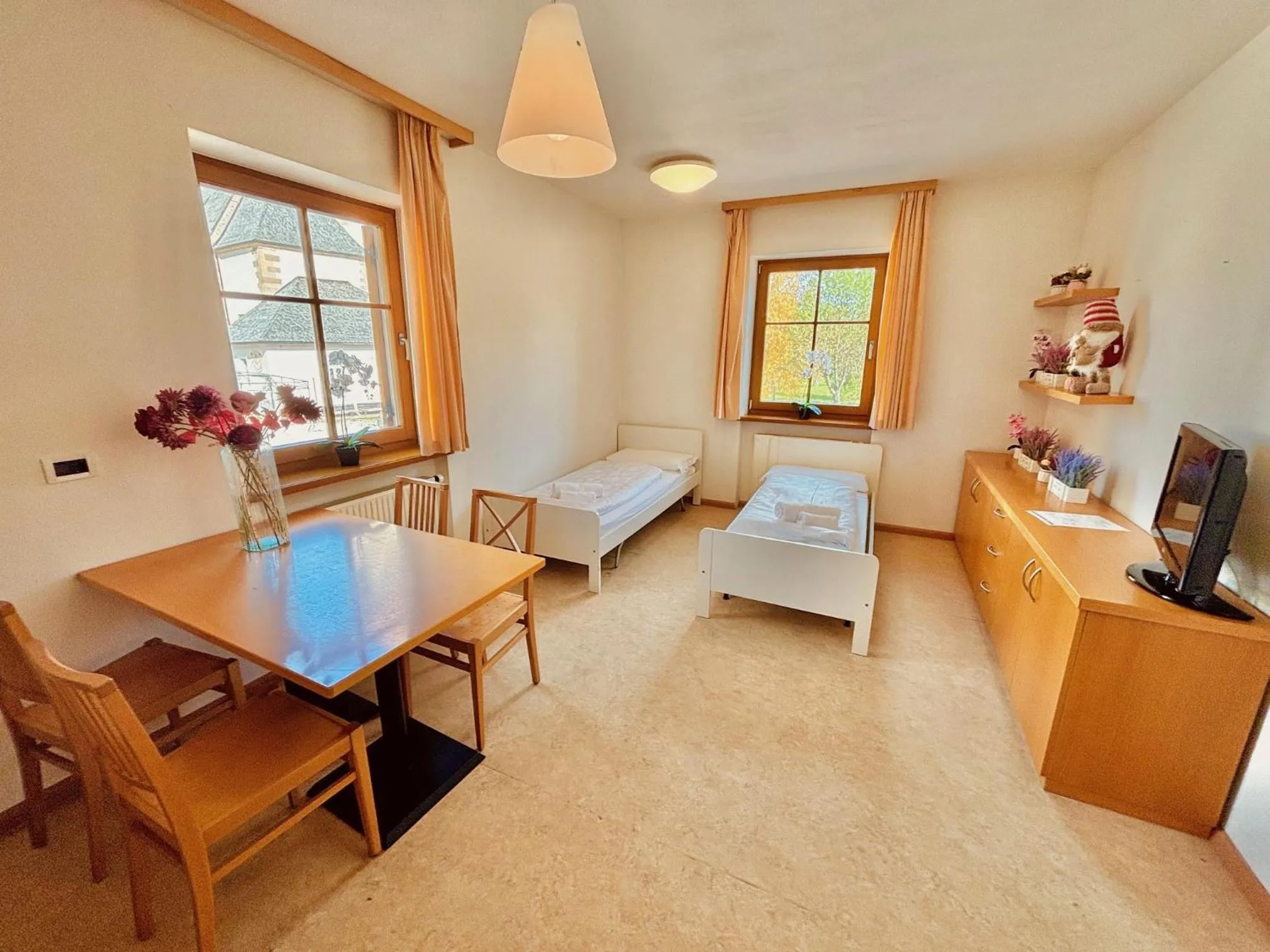 Bed in Hotel Corno Bianco