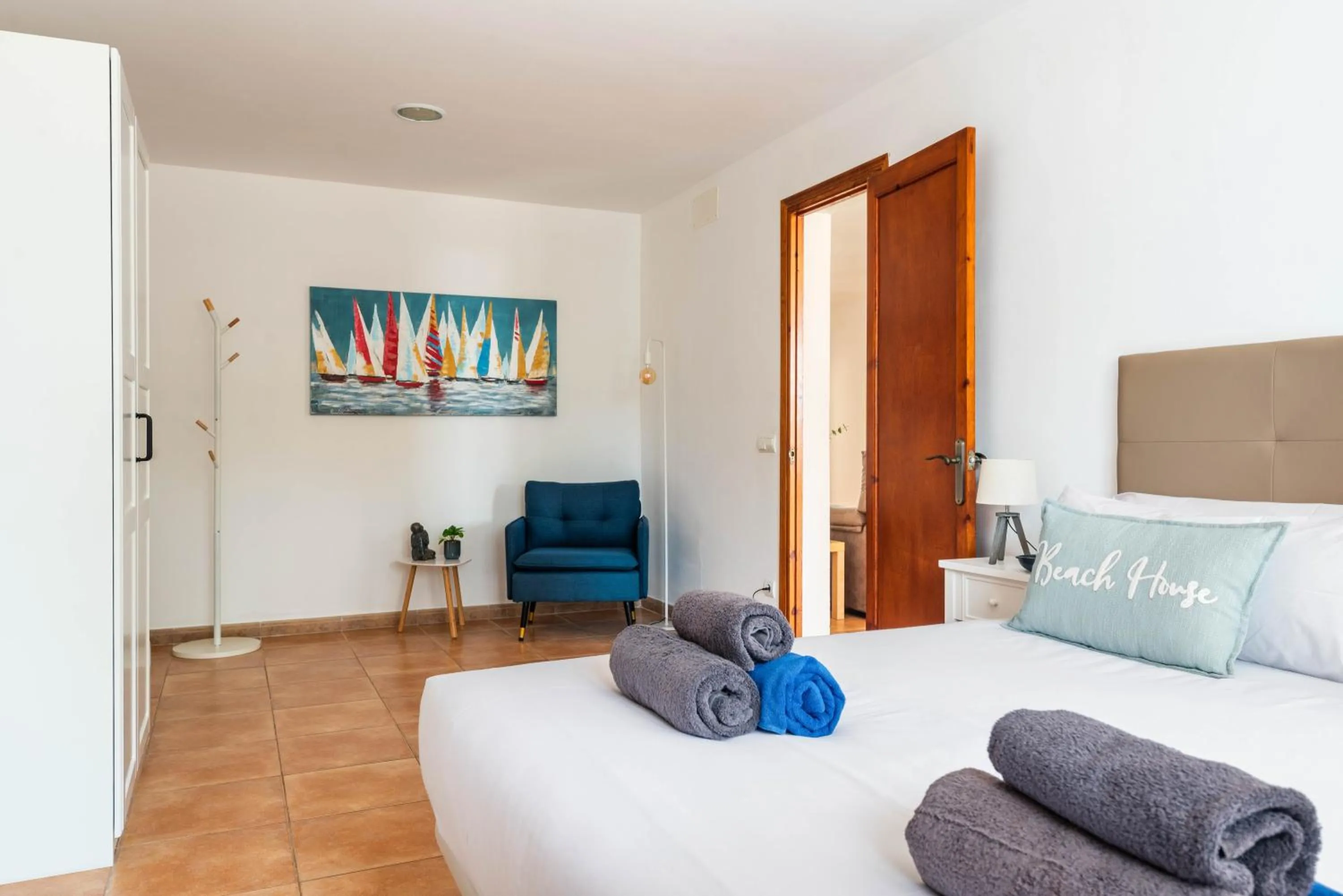 Bed in Villa Binisaret I by Mauter Villas